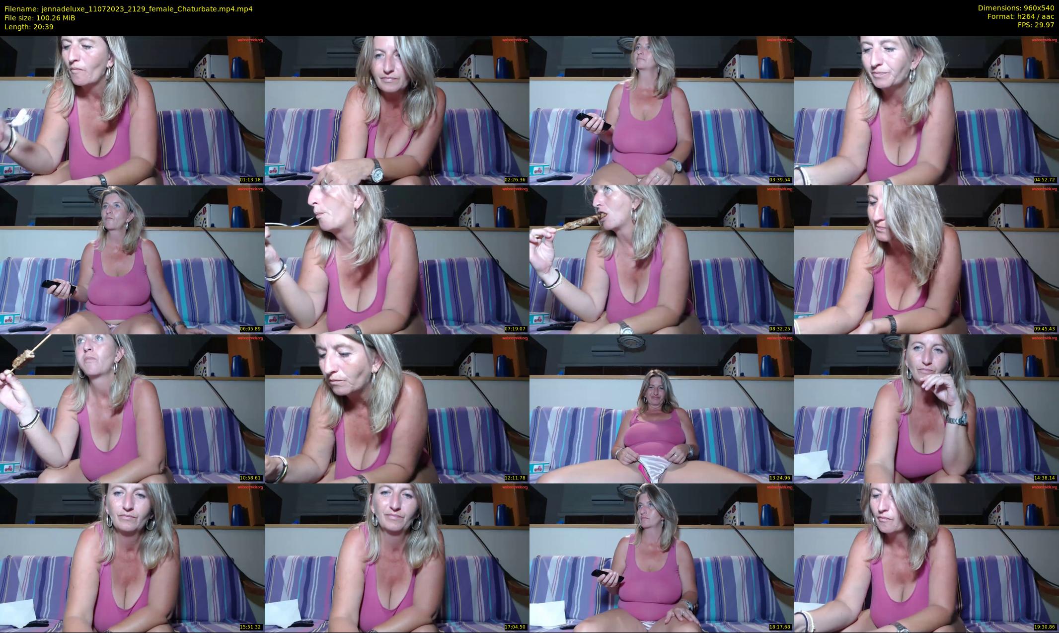 jennadeluxe — 21 minute Chaturbate female cam show recording, 480p, Jul 11, 2023