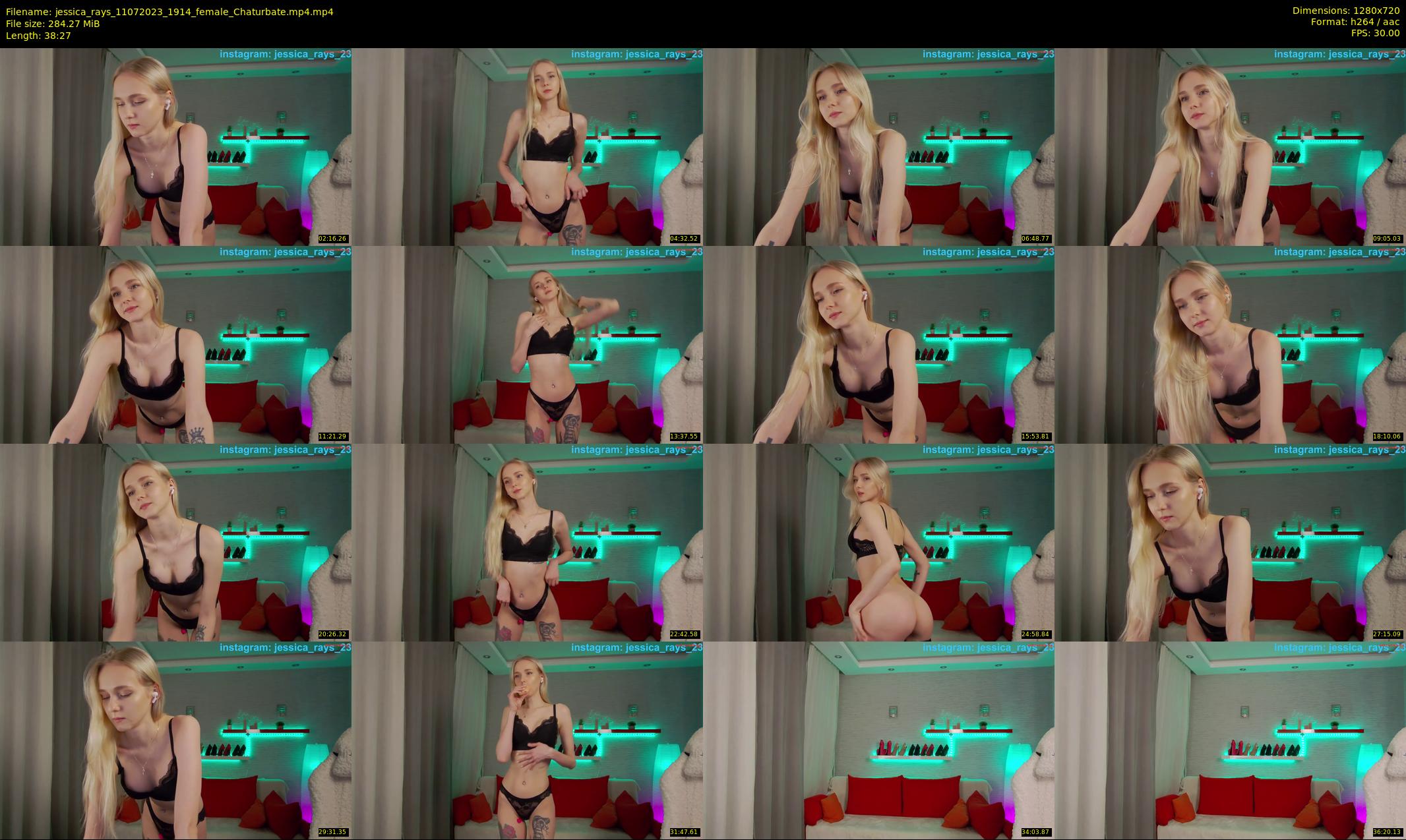jessica_rays — 39 minute Chaturbate couple cam show recording, 720p, Jul 11, 2023