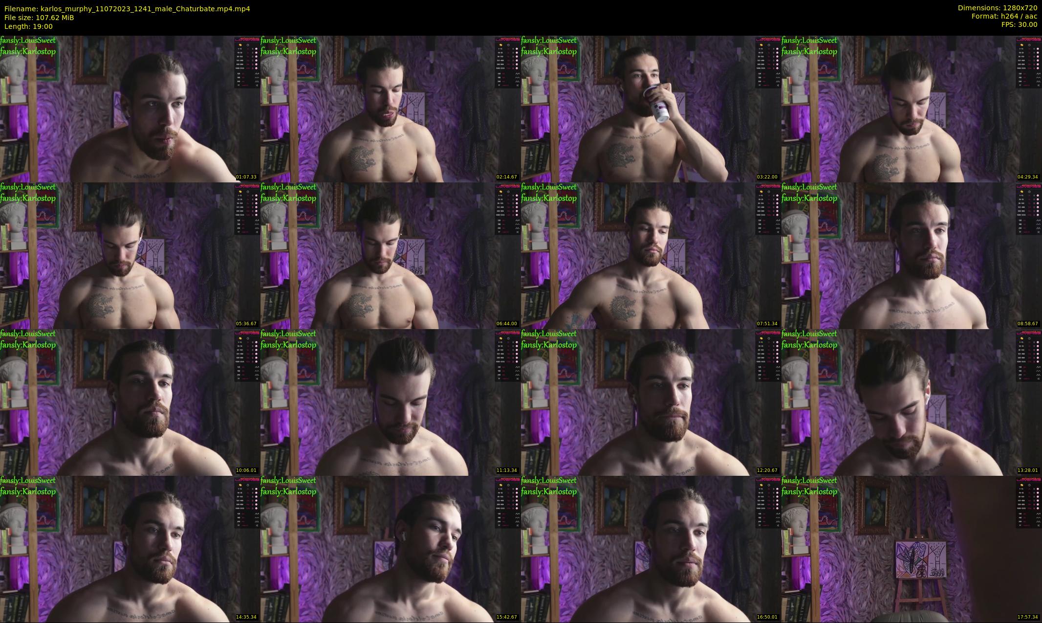 karlos_murphy — 19 minute Chaturbate male cam show recording, 720p, Jul 11, 2023