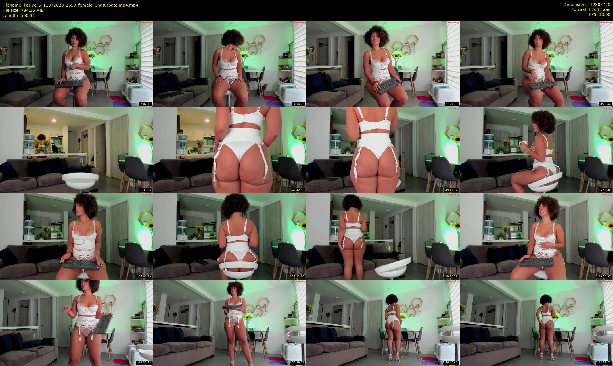 karlye_5 — 121 minute Chaturbate female cam show recording, 720p, Jul 11, 2023