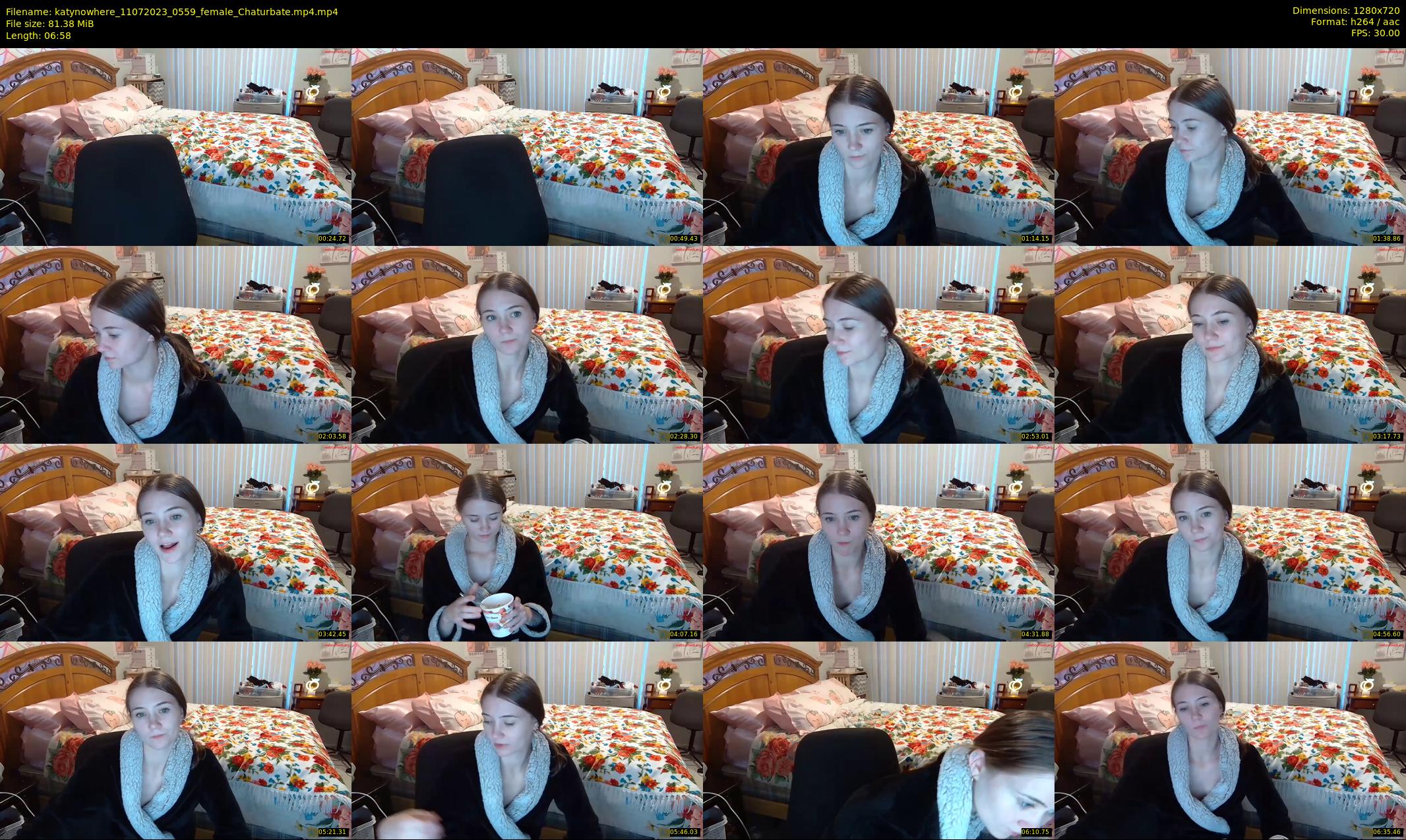 katynowhere — 7 minute Chaturbate female cam show recording, 720p, Jul 11, 2023