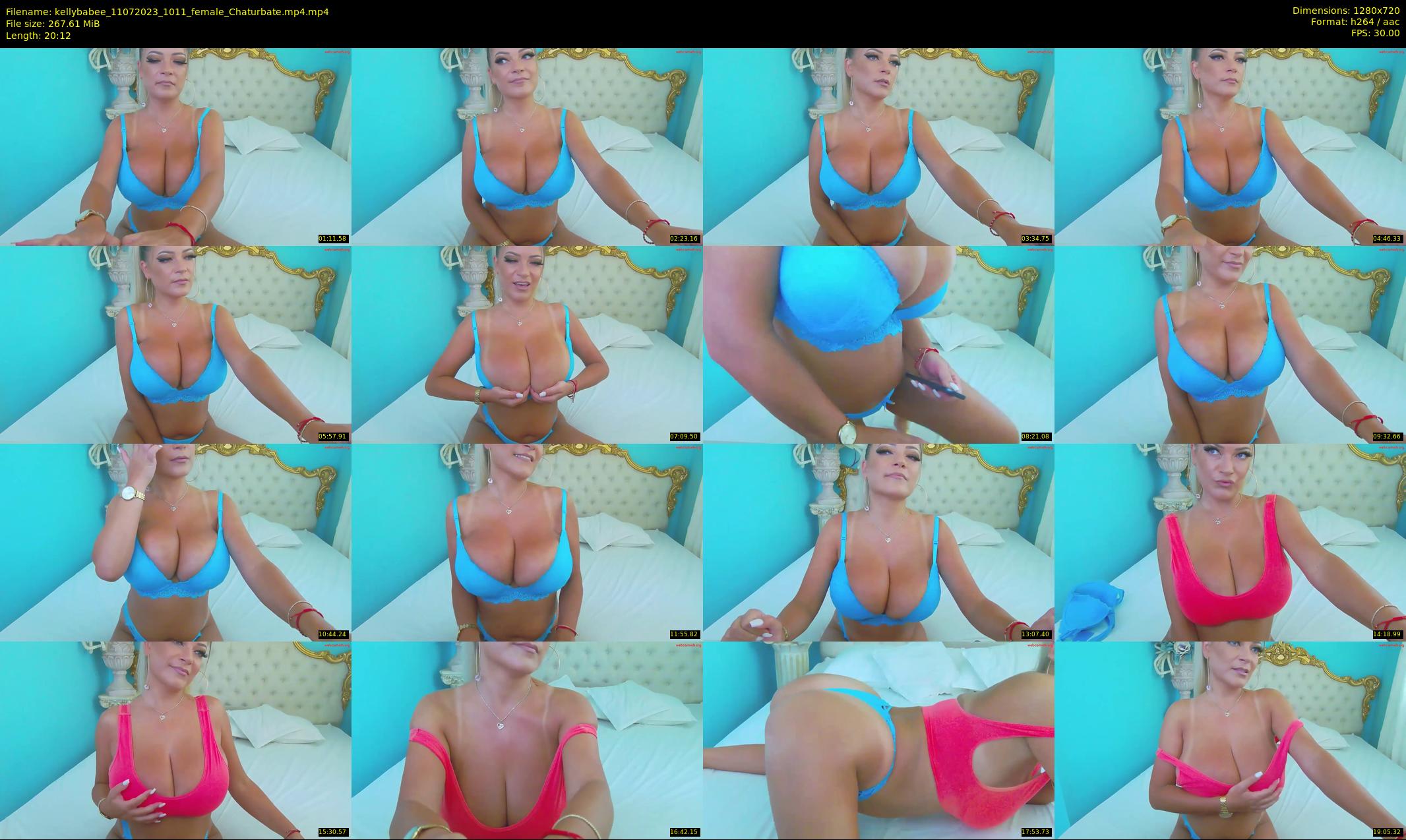 kellybabee — 21 minute Chaturbate female cam show recording, 720p, Jul 11, 2023