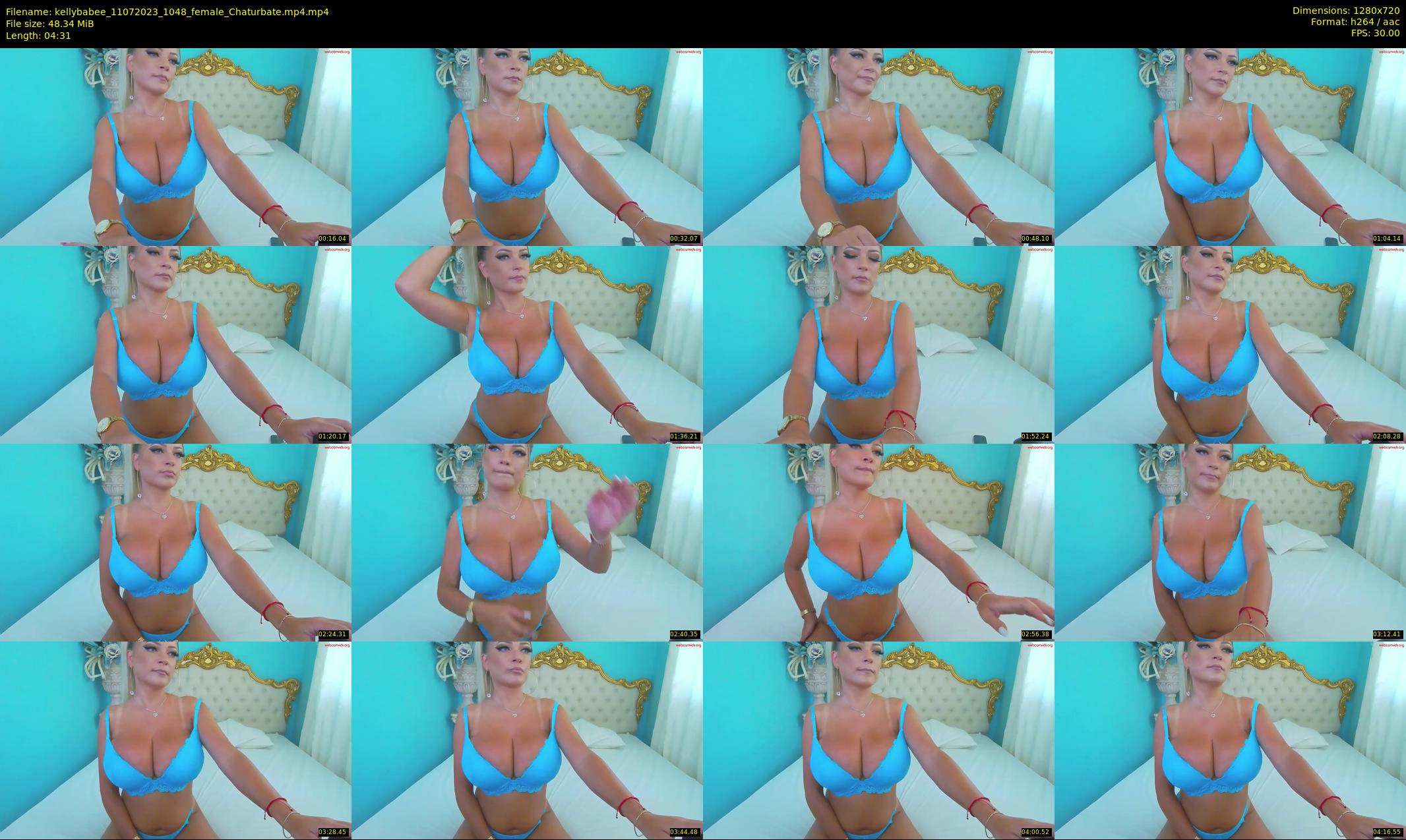 kellybabee — 5 minute Chaturbate female cam show recording, 720p, Jul 11, 2023
