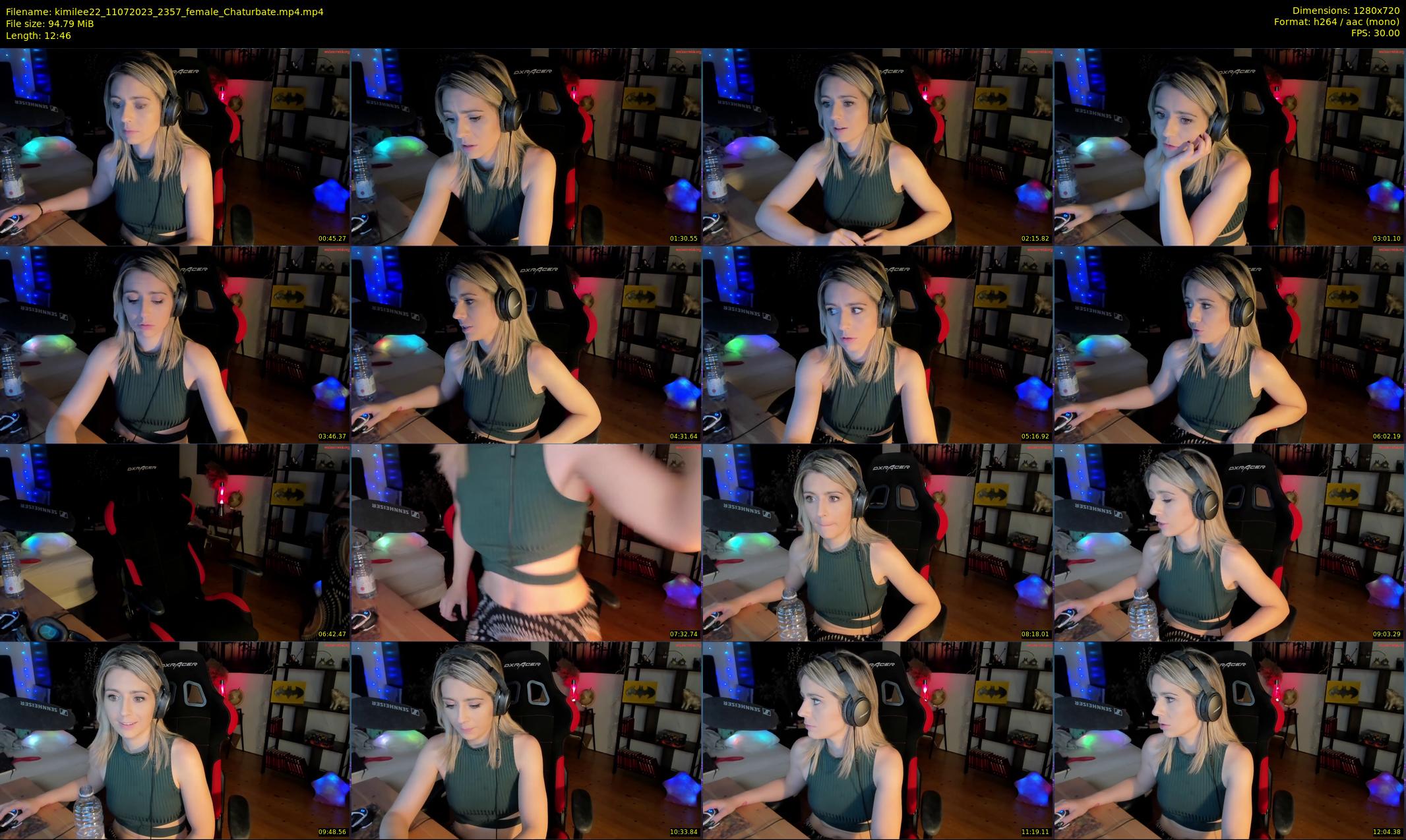kimilee22 — 13 minute Chaturbate female cam show recording, 720p, Jul 11, 2023