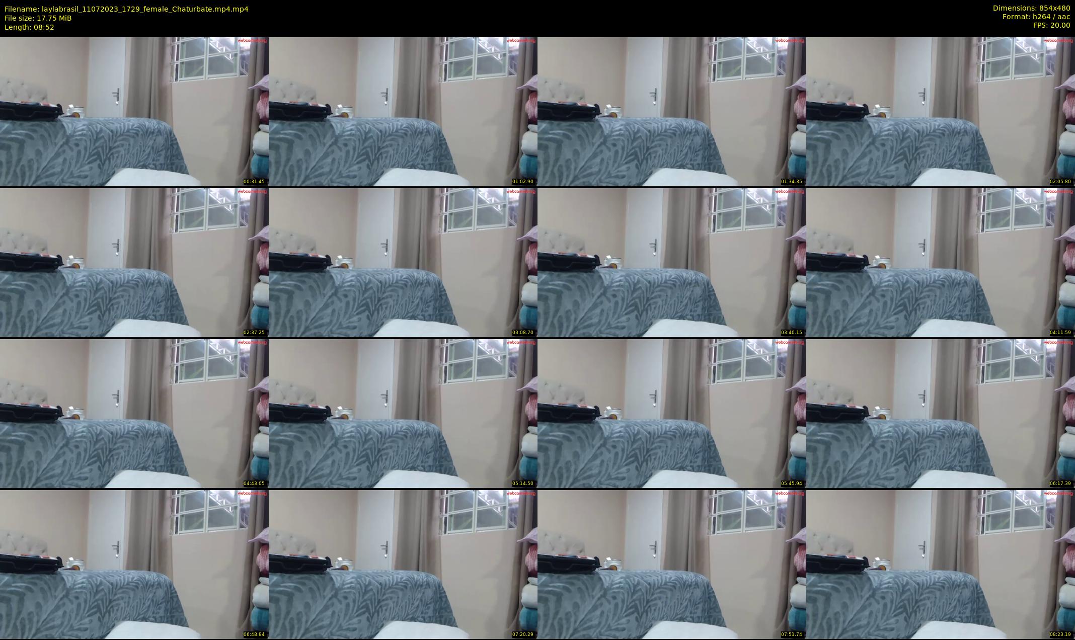 laylabrasil — 9 minute Chaturbate female cam show recording, 480p, Jul 11, 2023