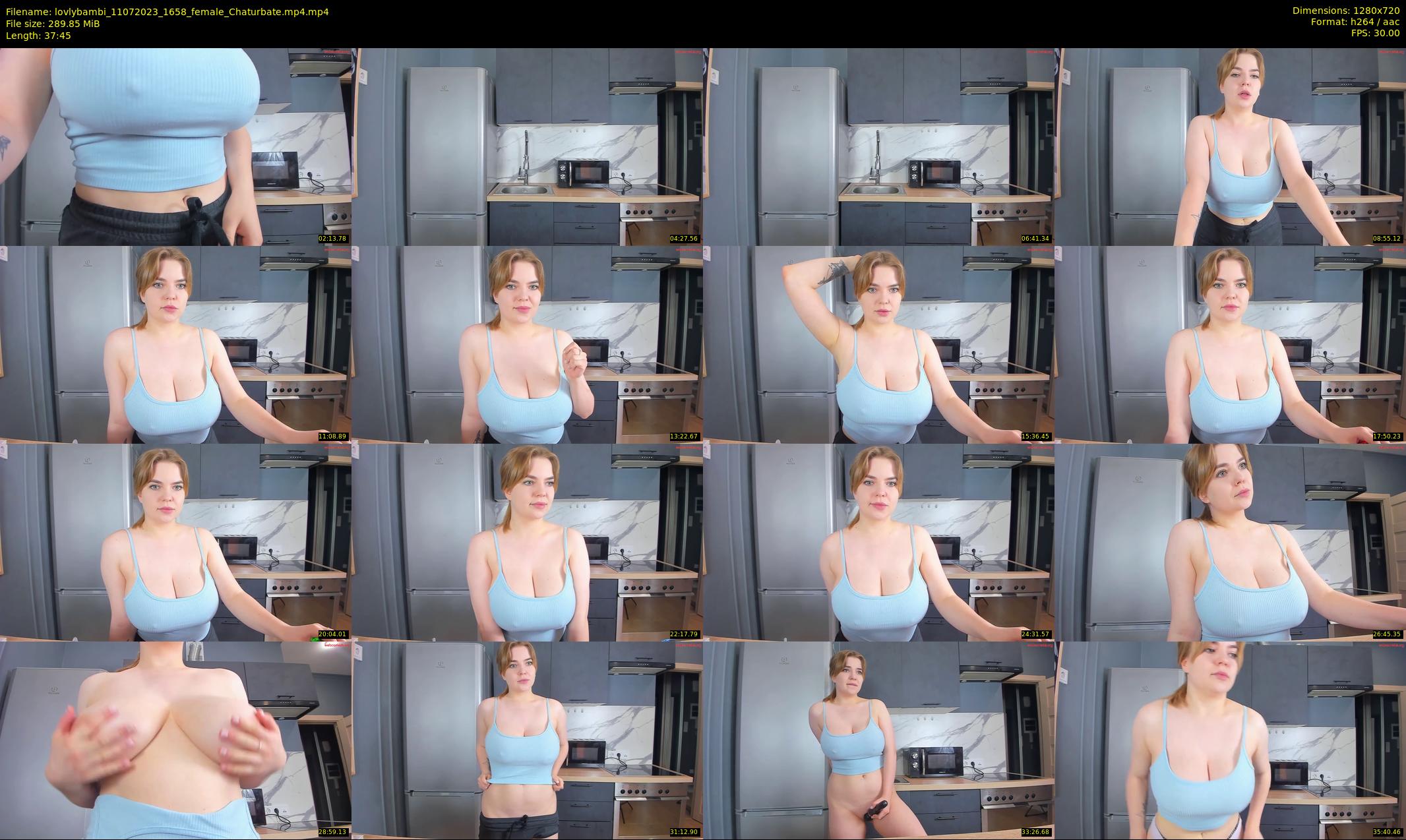lovlybambi — 38 minute Chaturbate female cam show recording, 720p, Jul 11, 2023