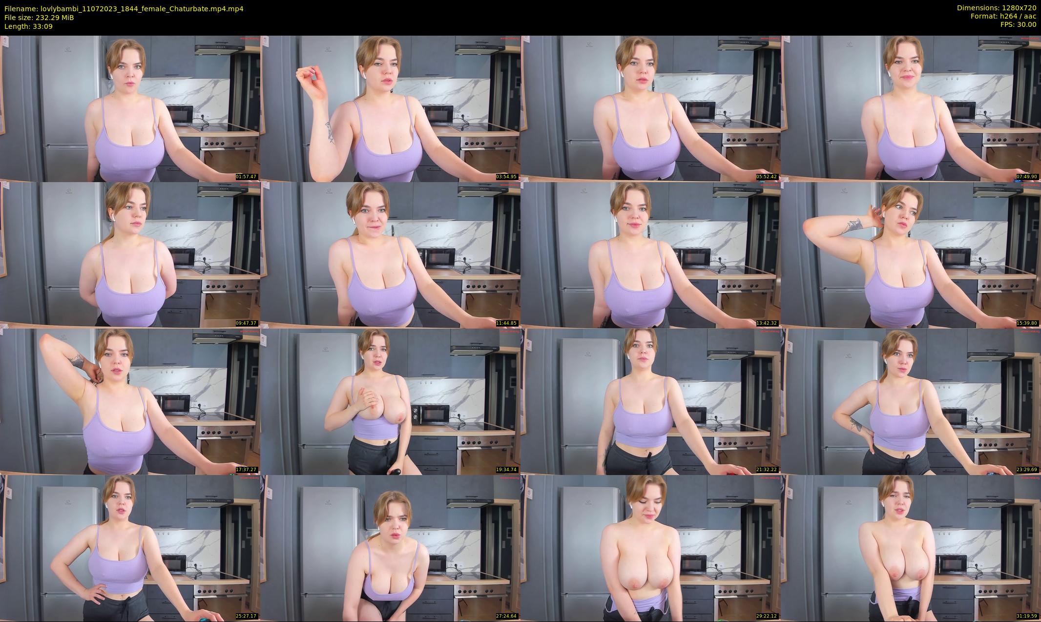 lovlybambi — 34 minute Chaturbate female cam show recording, 720p, Jul 11, 2023