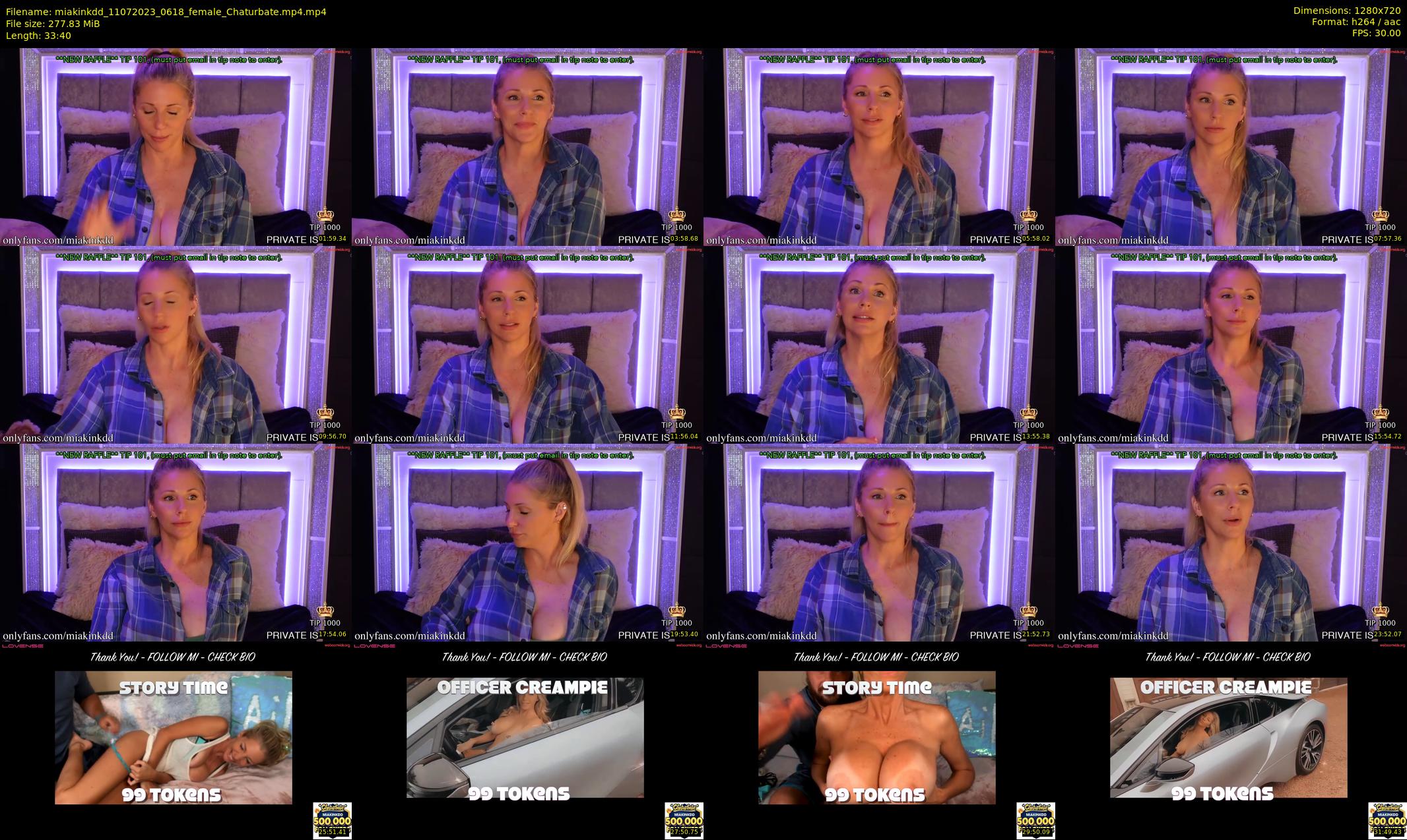 miakinkdd — 34 minute Chaturbate female cam show recording, 720p, Jul 11, 2023