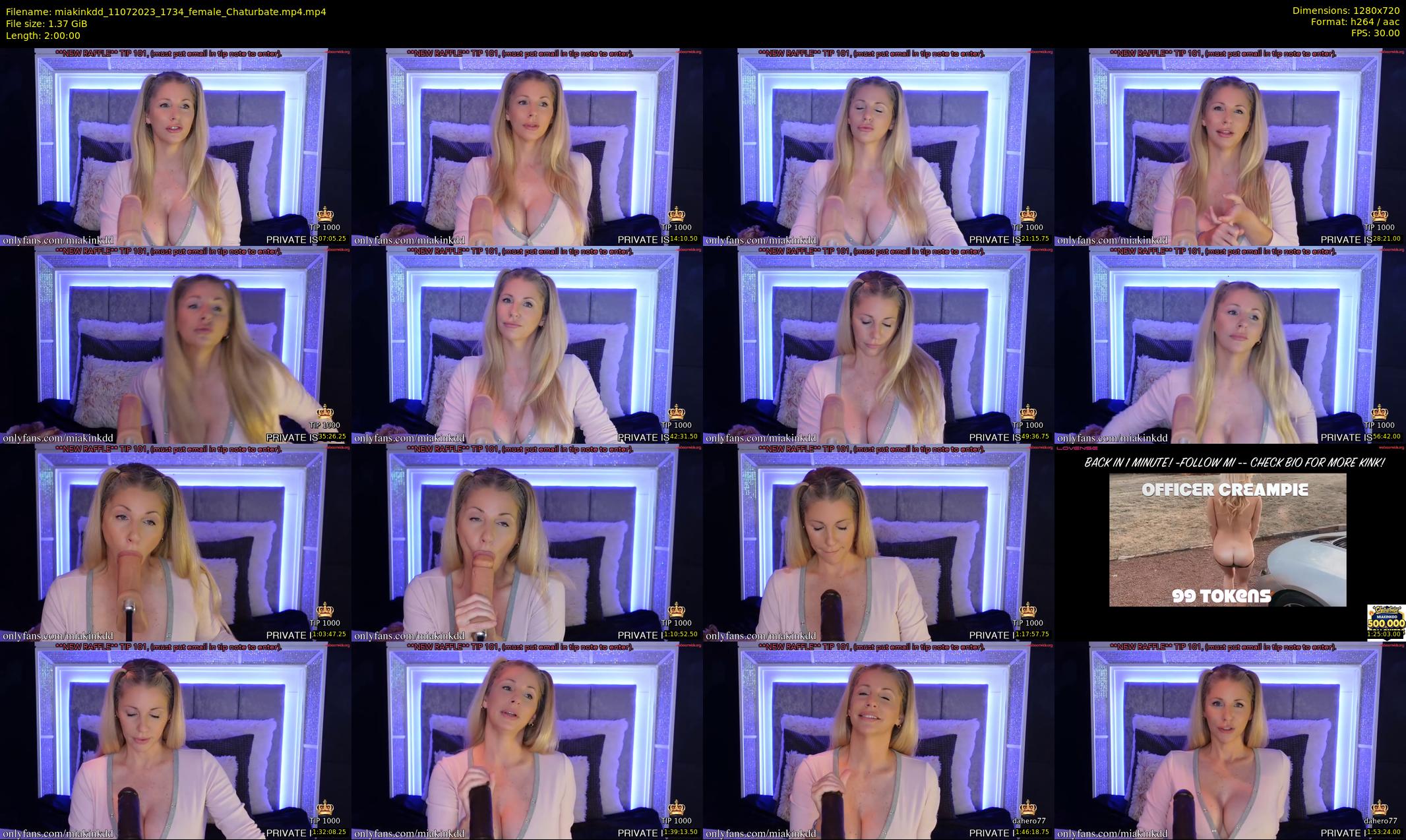 miakinkdd — 120 minute Chaturbate female cam show recording, 720p, Jul 11, 2023