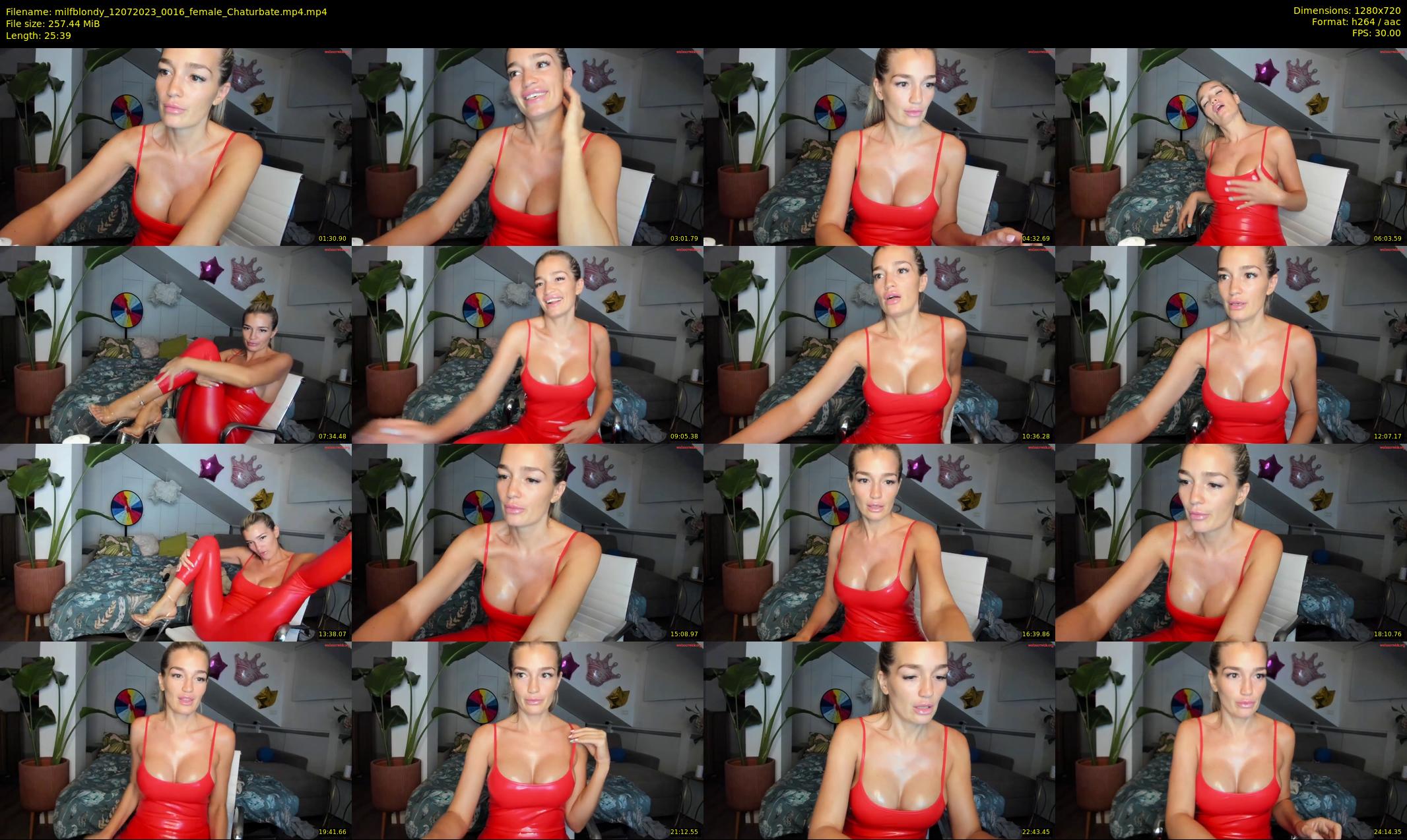 milfblondy — 26 minute Chaturbate female cam show recording, 720p, Jul 12, 2023