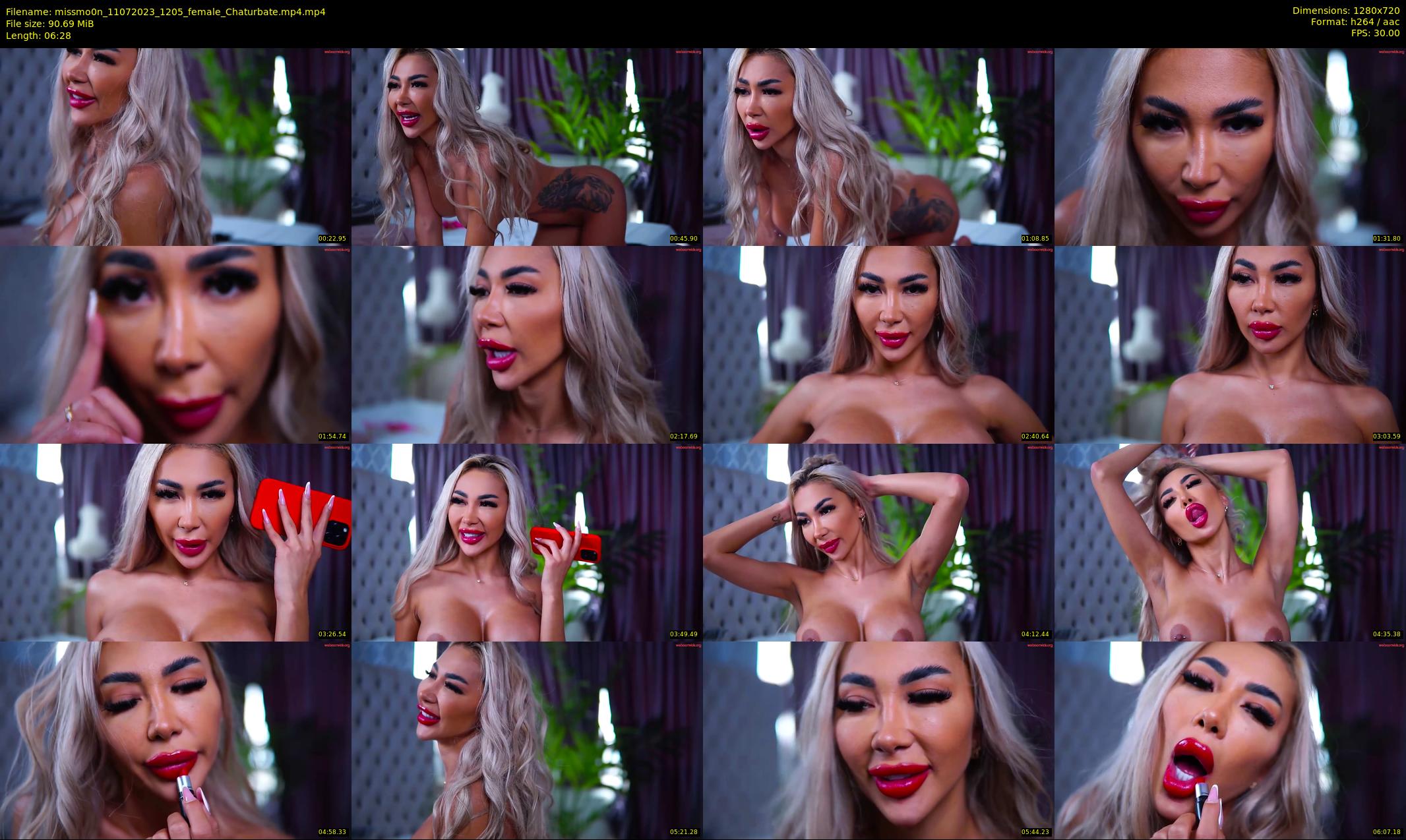 missmo0n — 7 minute Chaturbate female cam show recording, 720p, Jul 11, 2023