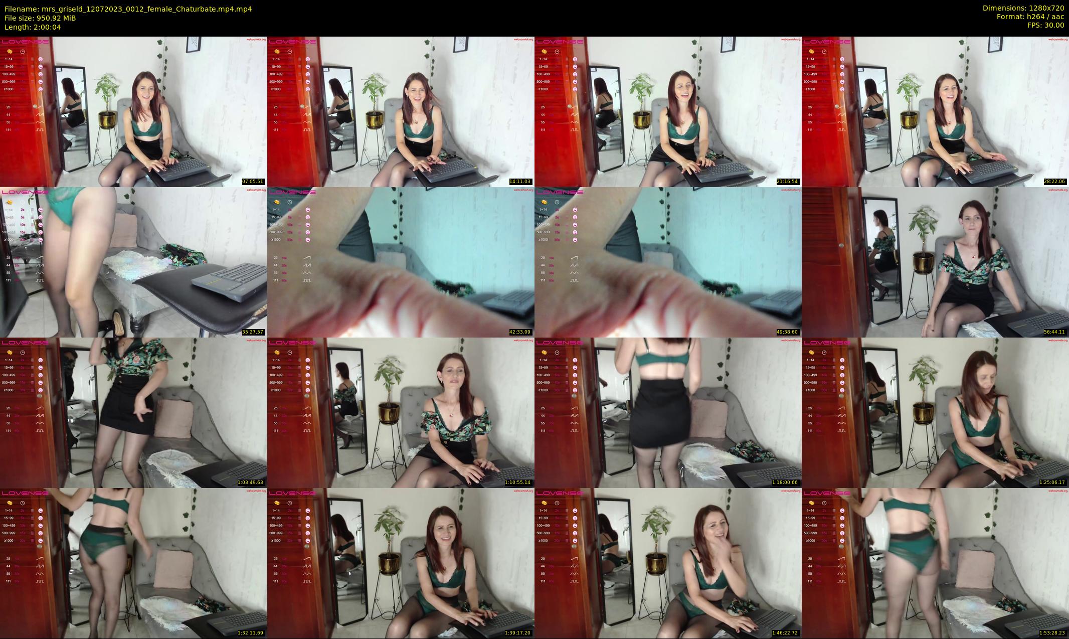 mrs_griseld — 121 minute Chaturbate female cam show recording, 720p, Jul 12, 2023