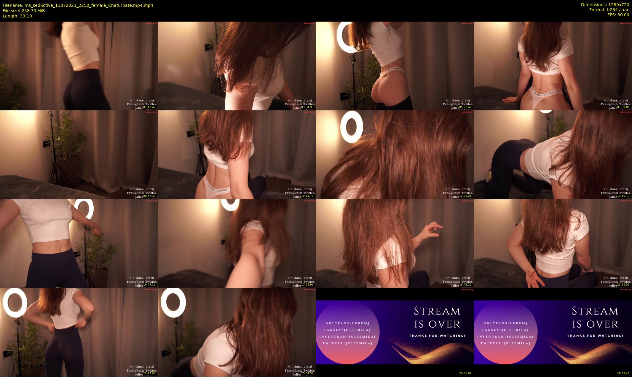 ms_seductive — 31 minute Chaturbate female cam show recording, 720p, Jul 11, 2023