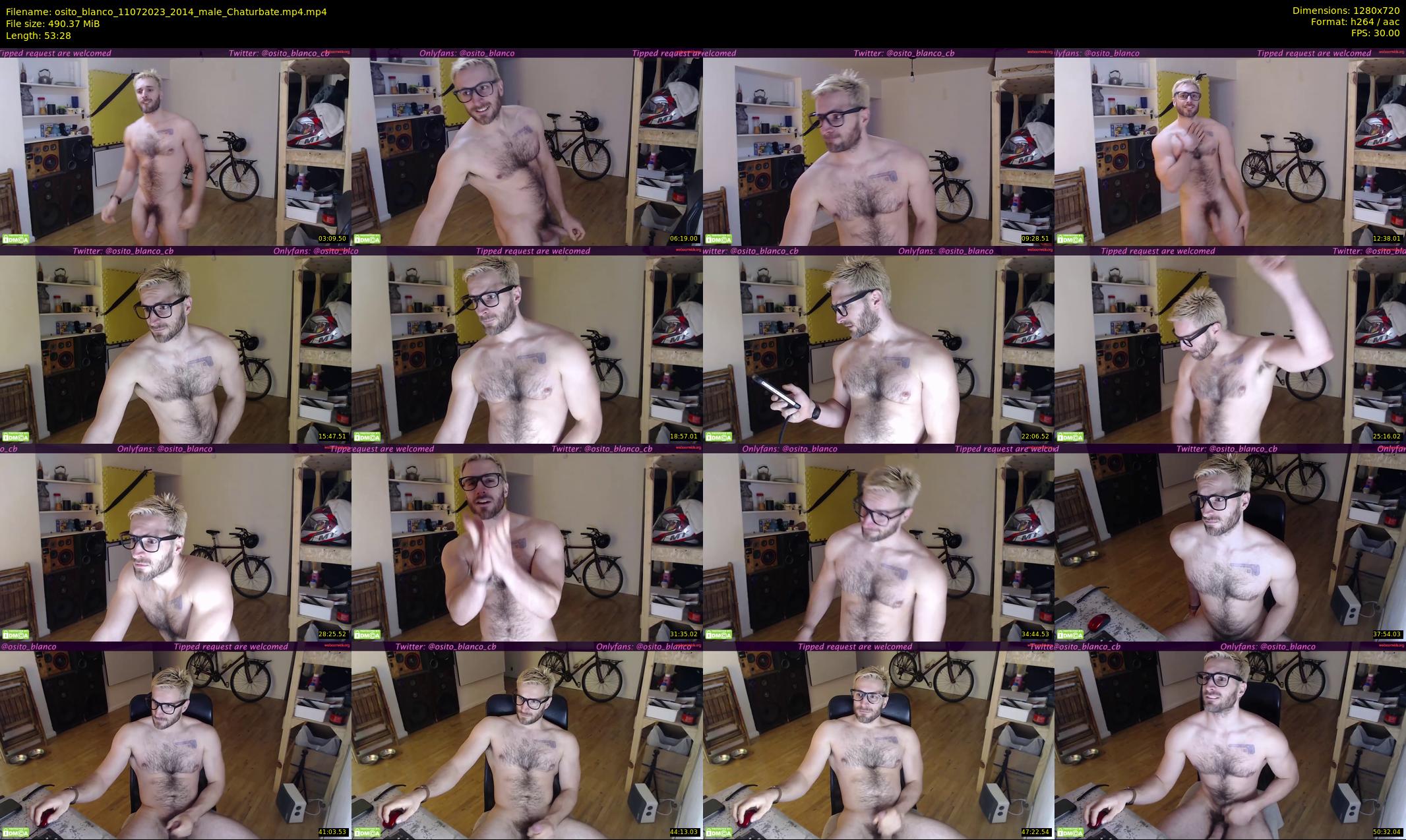 osito_blanco — 54 minute Chaturbate male cam show recording, 720p, Jul 11, 2023