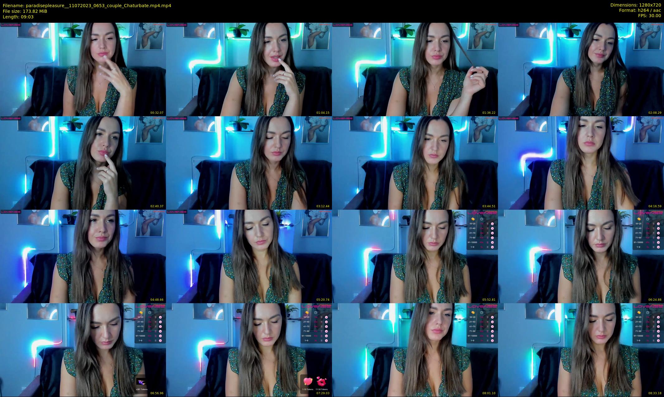 paradisepleasure_ — 10 minute Chaturbate couple cam show recording, 720p, Jul 11, 2023