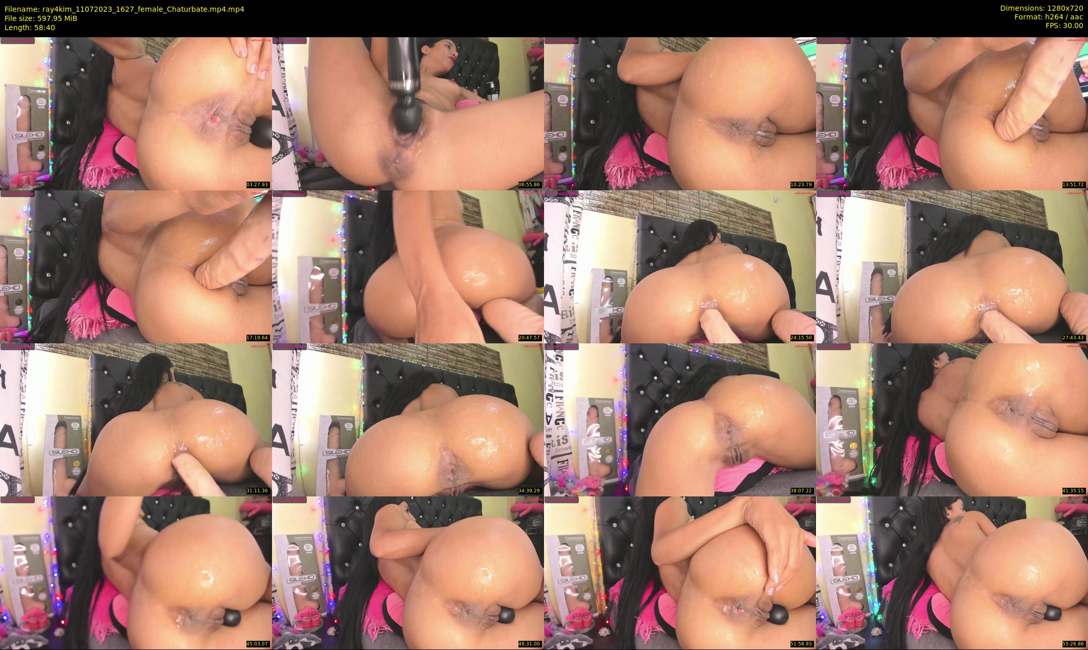 ray4kim — 59 minute Chaturbate couple cam show recording, 720p, Jul 11, 2023