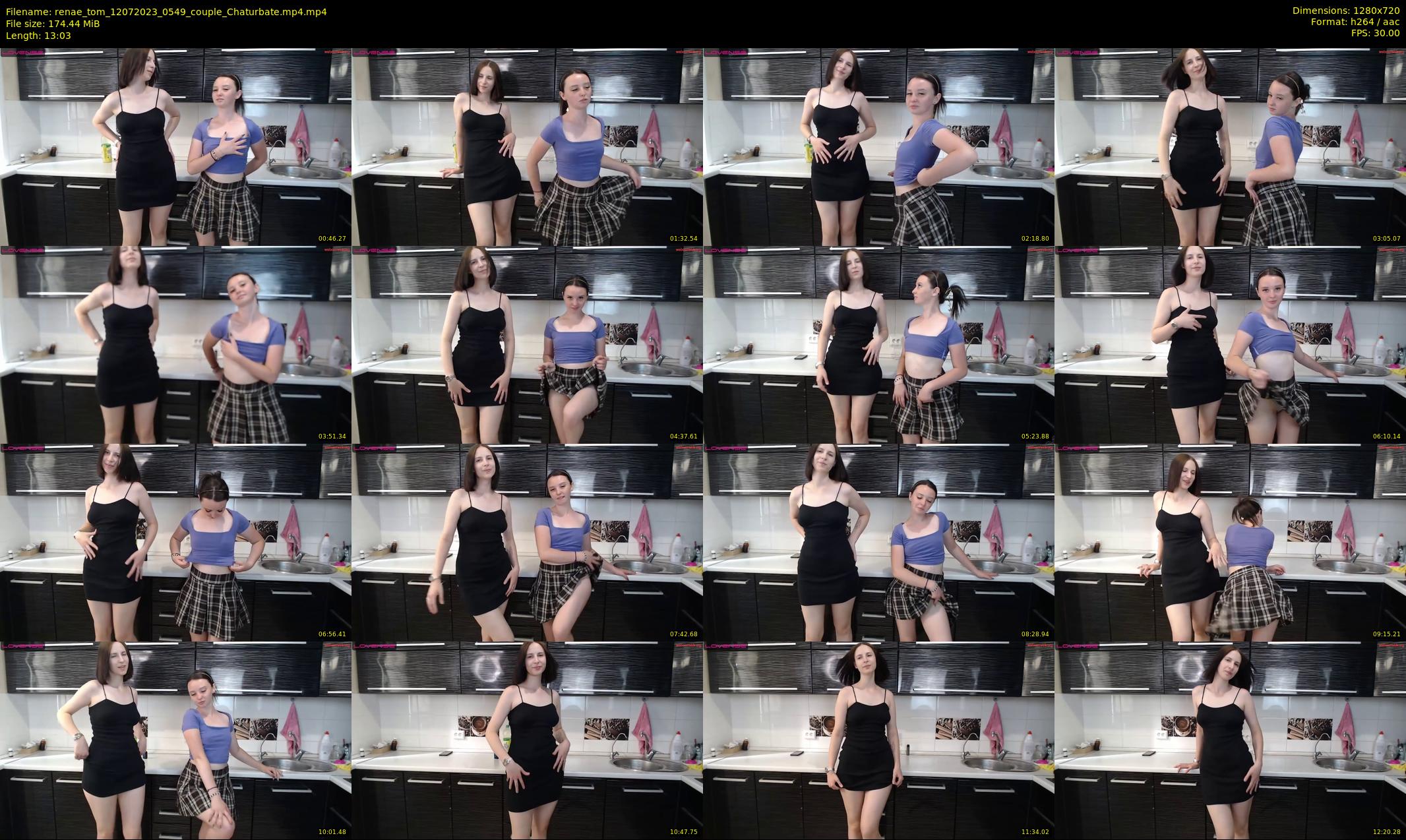 renae_tom — 14 minute Chaturbate couple cam show recording, 720p, Jul 12, 2023