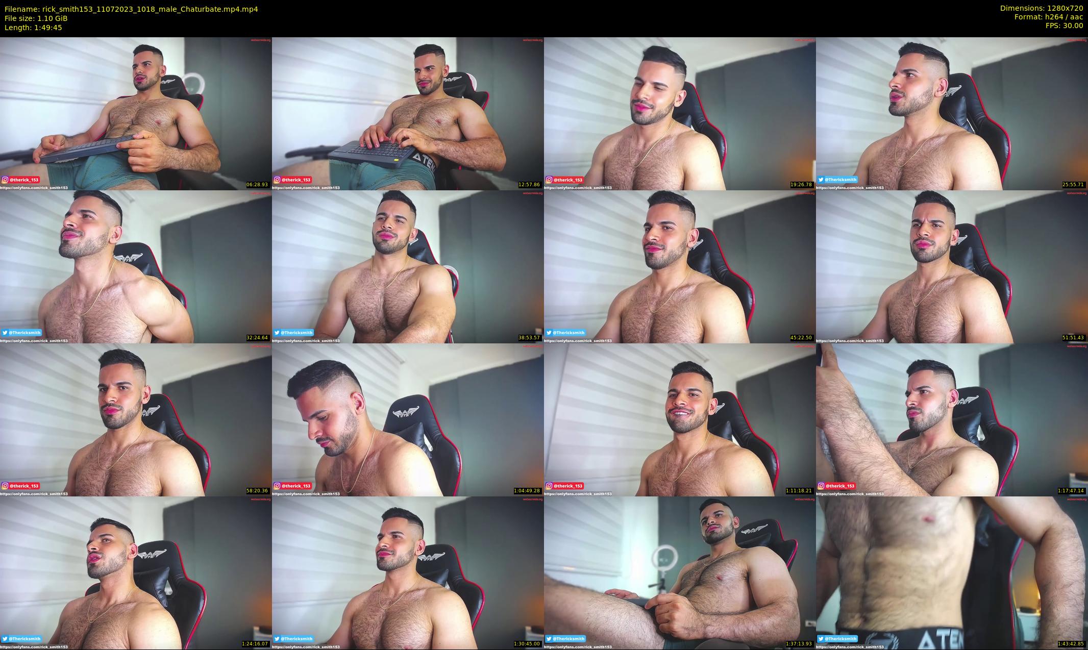 rick_smith153 — 110 minute Chaturbate male cam show recording, 720p, Jul 11, 2023