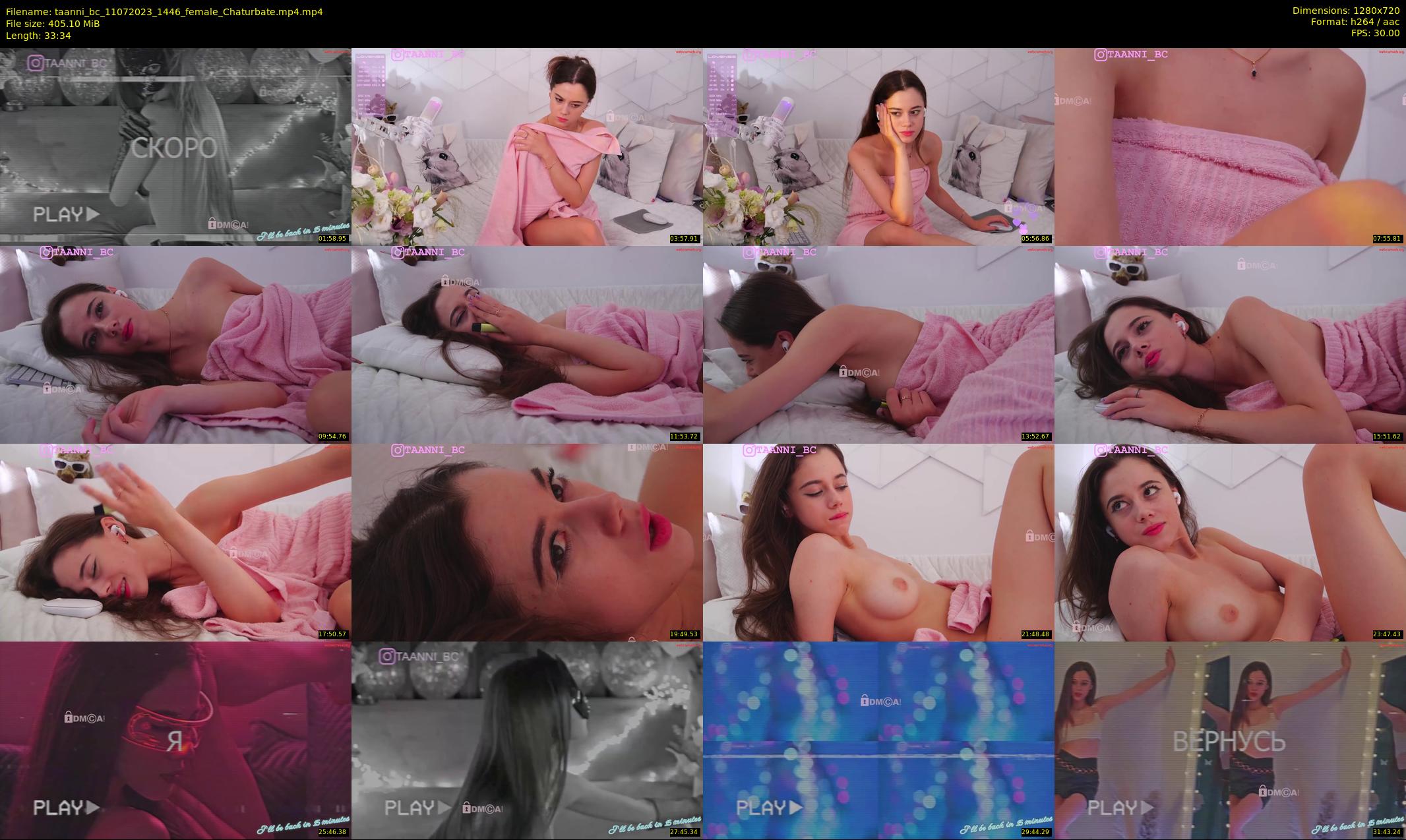 taanni_bc — 34 minute Chaturbate female cam show recording, 720p, Jul 11, 2023