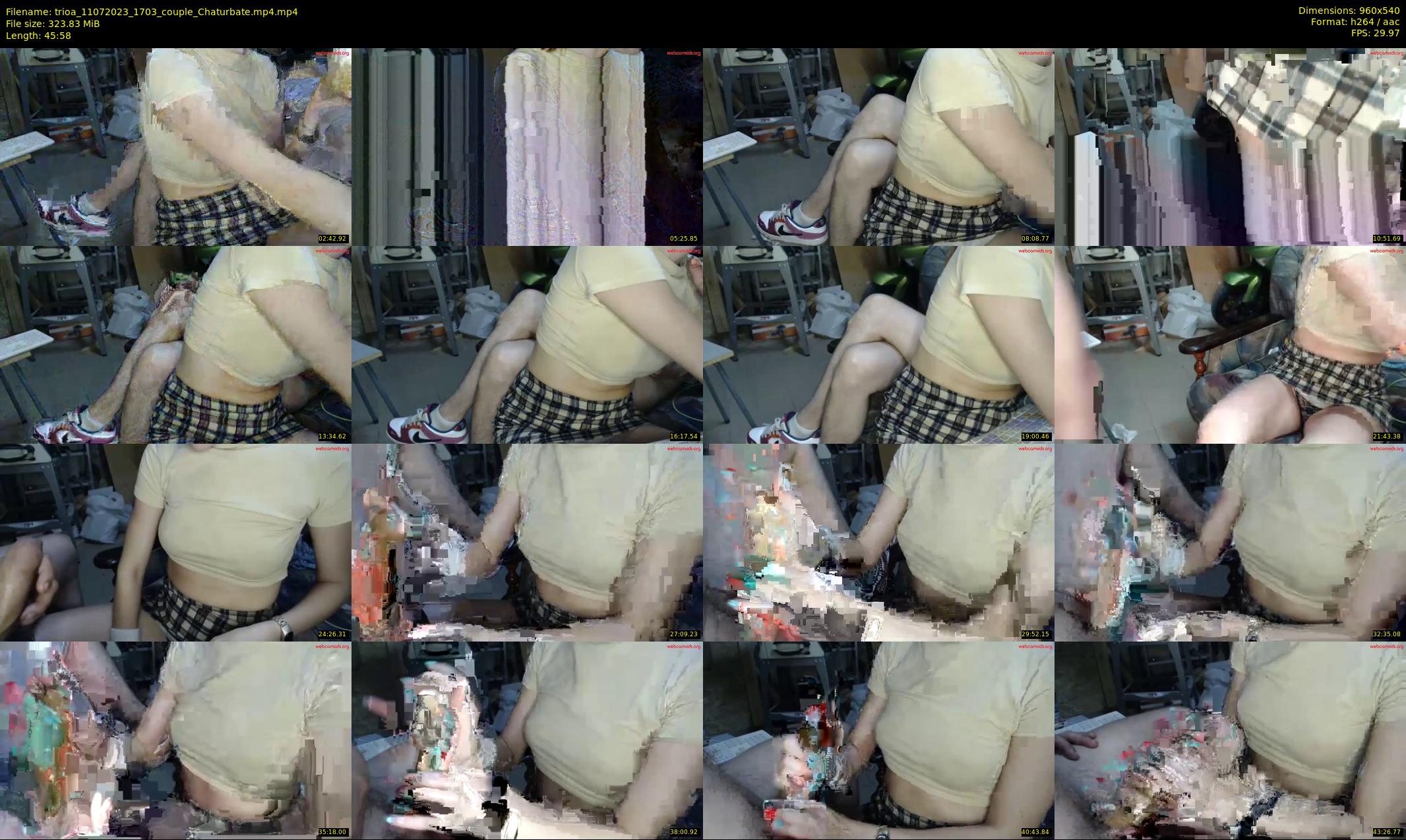 trioa — 46 minute Chaturbate couple cam show recording, 480p, Jul 11, 2023