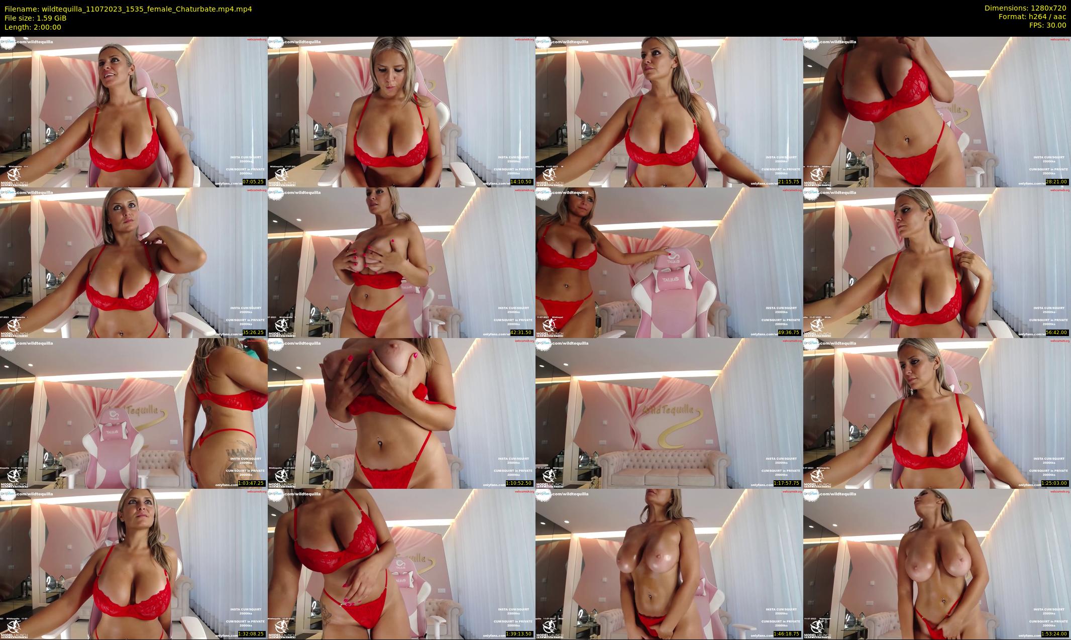 wildtequilla — 120 minute Chaturbate couple cam show recording, 720p, Jul 11, 2023