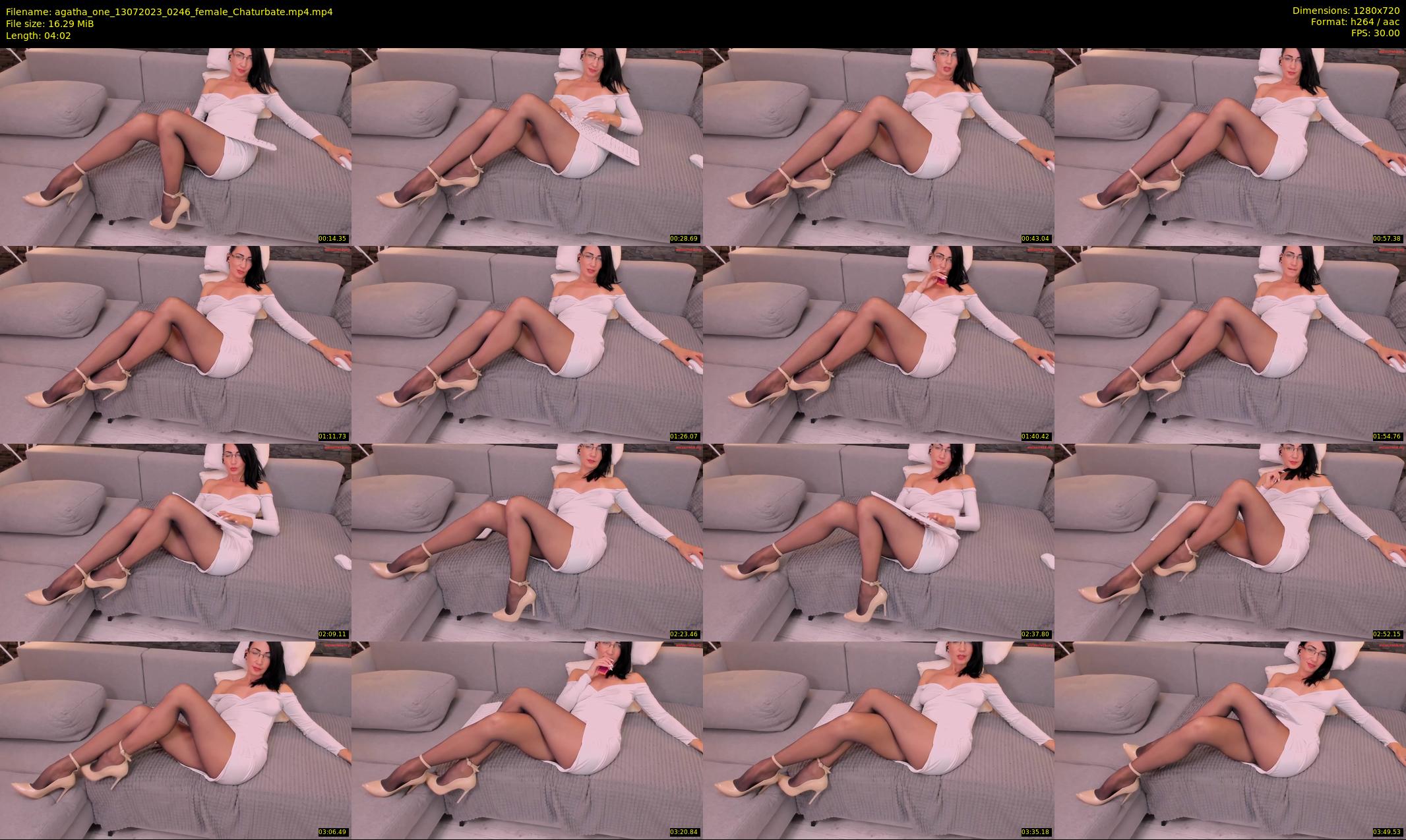 agatha_one — 5 minute Chaturbate female cam show recording, 720p, Jul 13, 2023