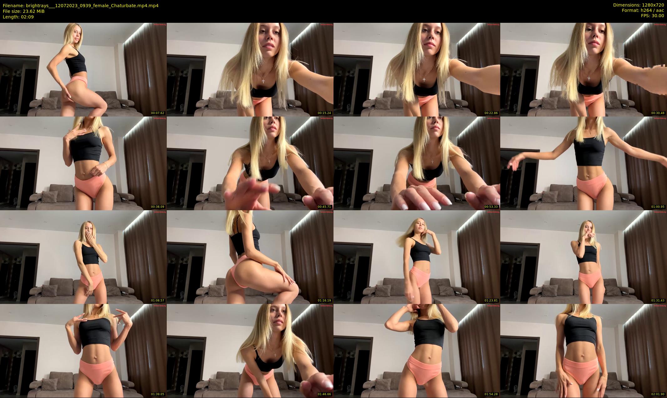 brightrays__ — 3 minute Chaturbate female cam show recording, 720p, Jul 12, 2023