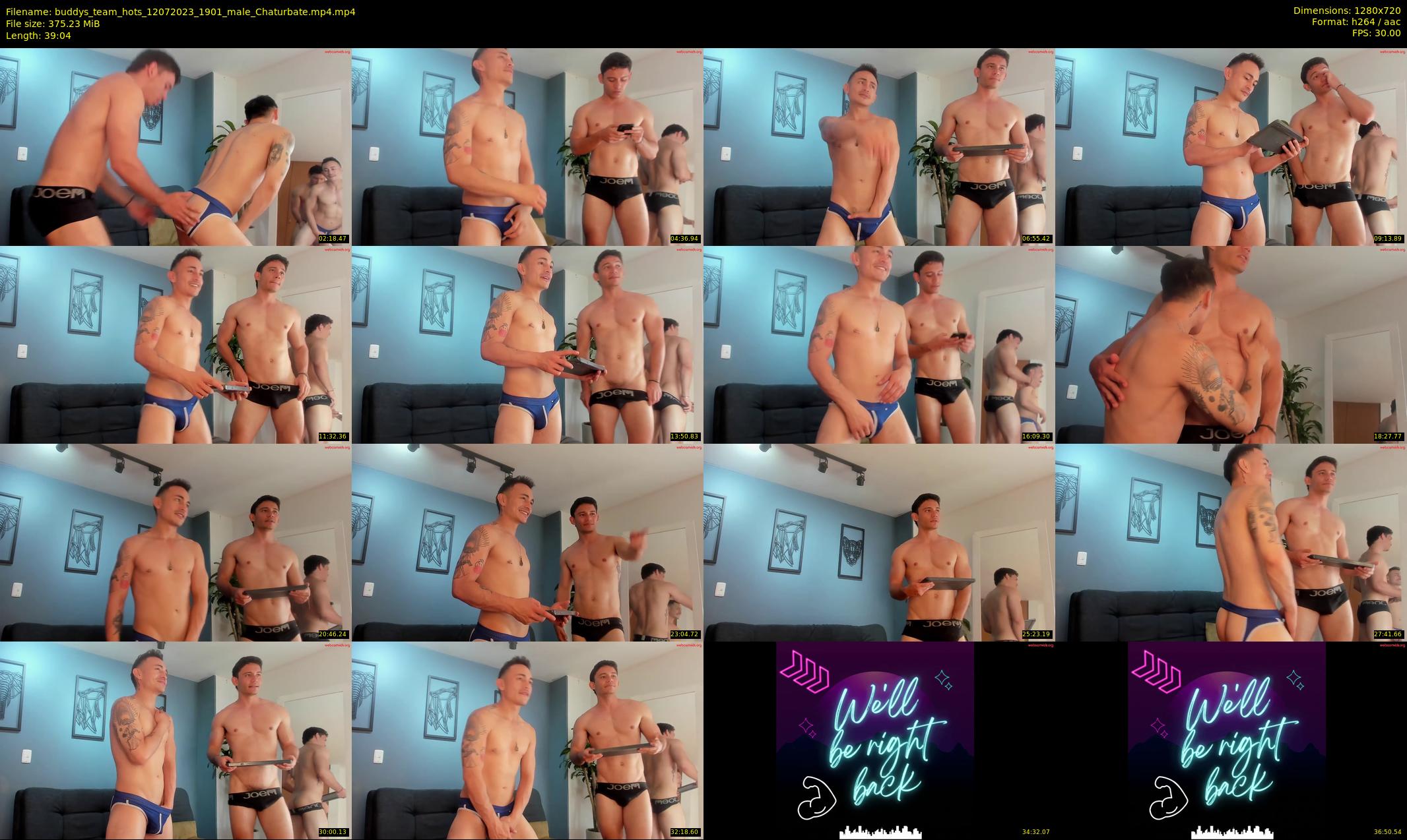buddys_team_hots — 40 minute Chaturbate couple cam show recording, 720p, Jul 12, 2023