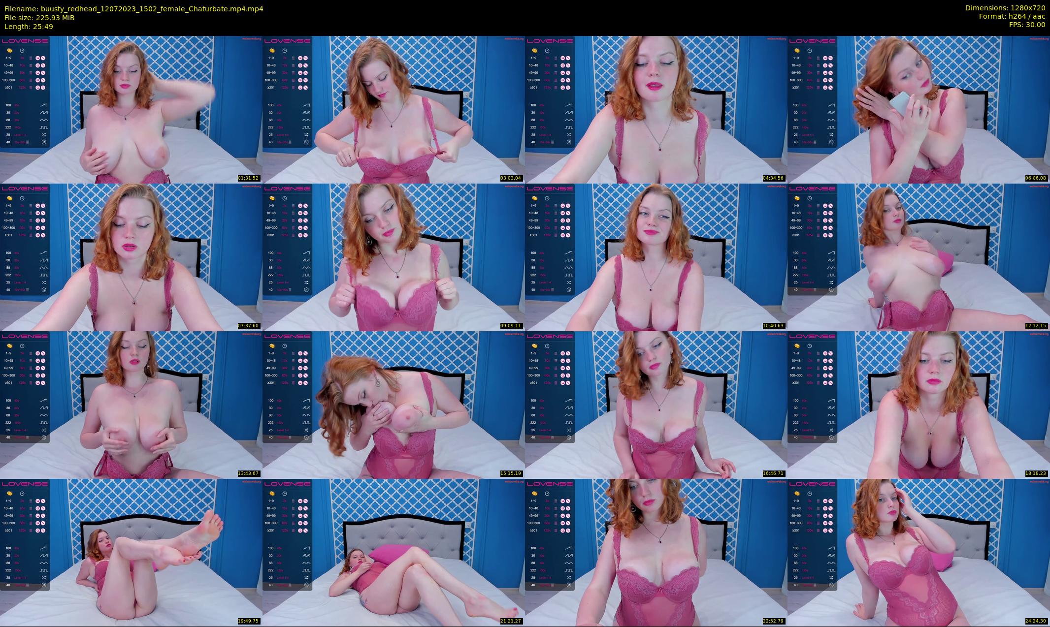 buusty_redhead — 26 minute Chaturbate female cam show recording, 720p, Jul 12, 2023