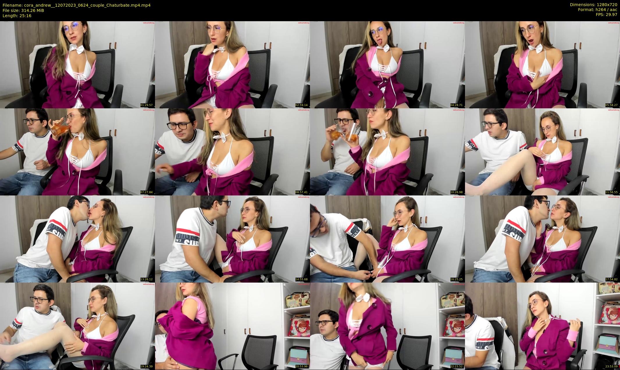 cora_andrew_ — 26 minute Chaturbate couple cam show recording, 720p, Jul 12, 2023