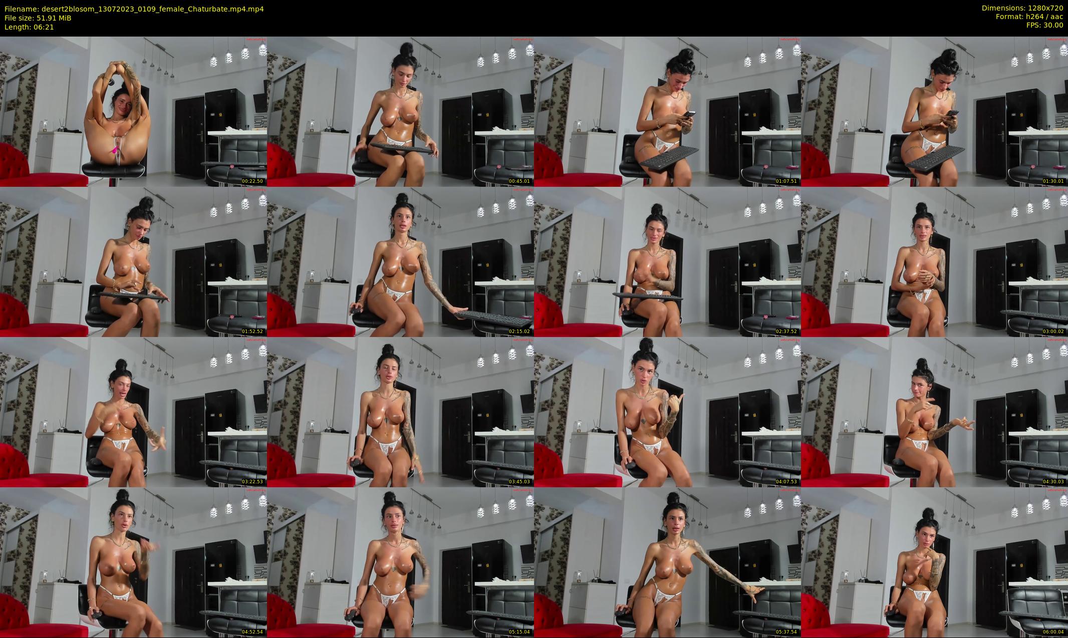 desert2blosom — 7 minute Chaturbate female cam show recording, 720p, Jul 13, 2023