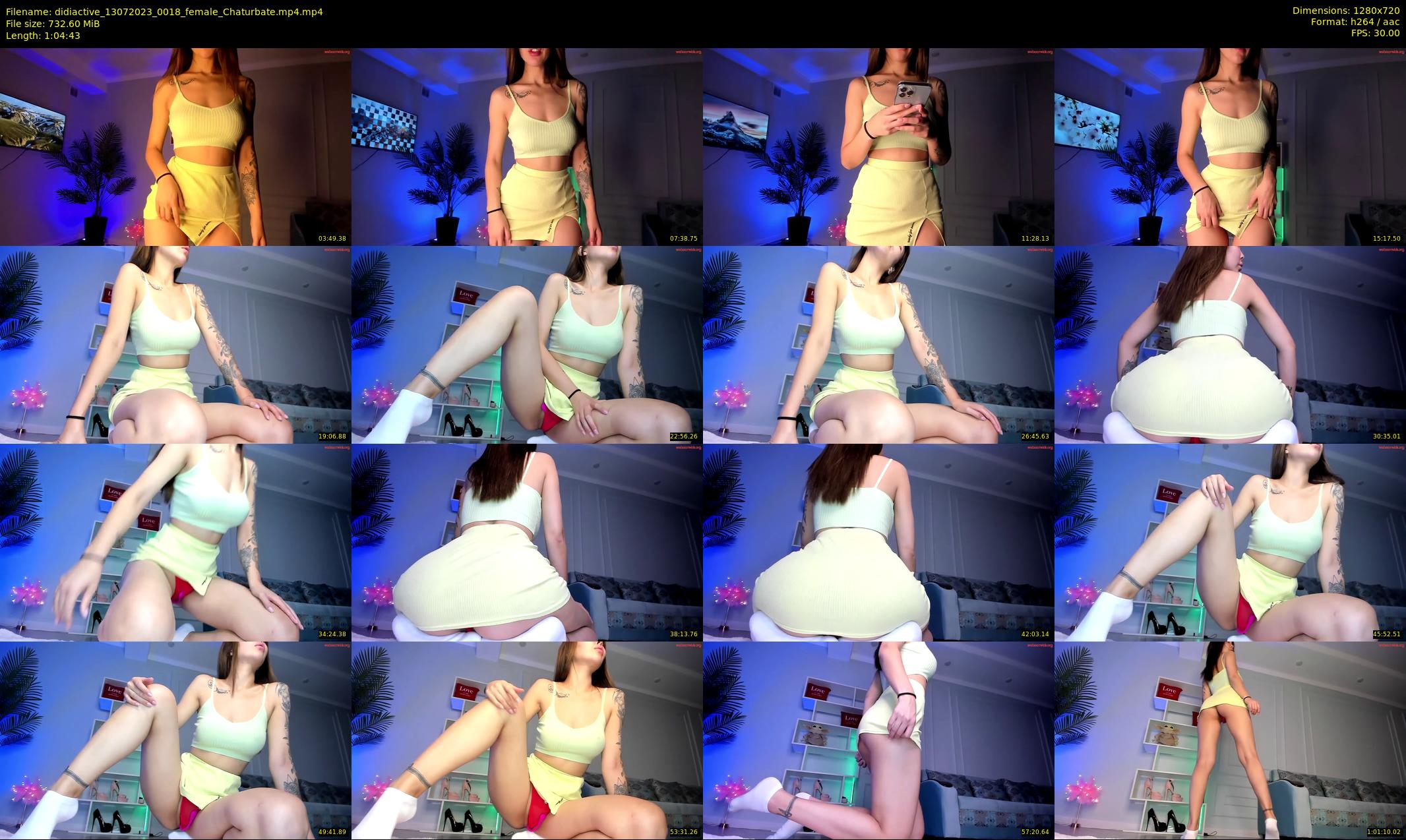didiactive — 65 minute Chaturbate female cam show recording, 720p, Jul 13, 2023