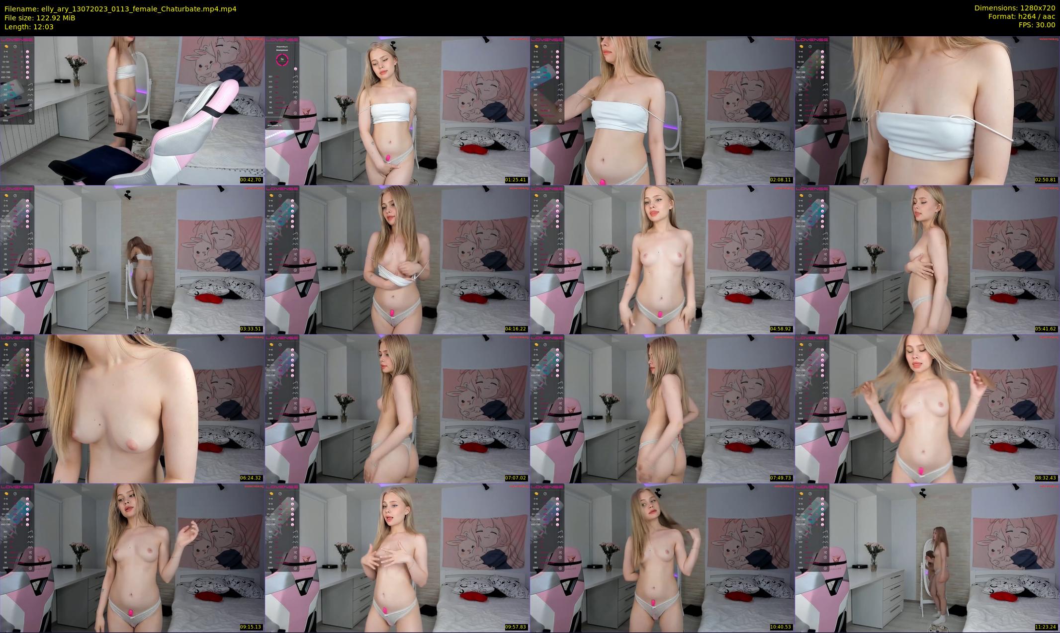 elly_ary — 13 minute Chaturbate female cam show recording, 720p, Jul 13, 2023