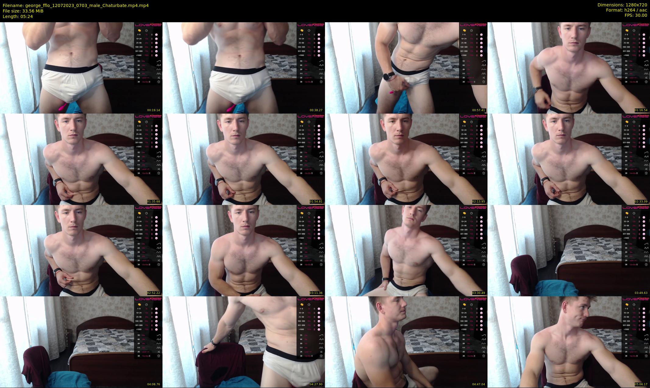 george_fflo — 6 minute Chaturbate male cam show recording, 720p, Jul 12, 2023