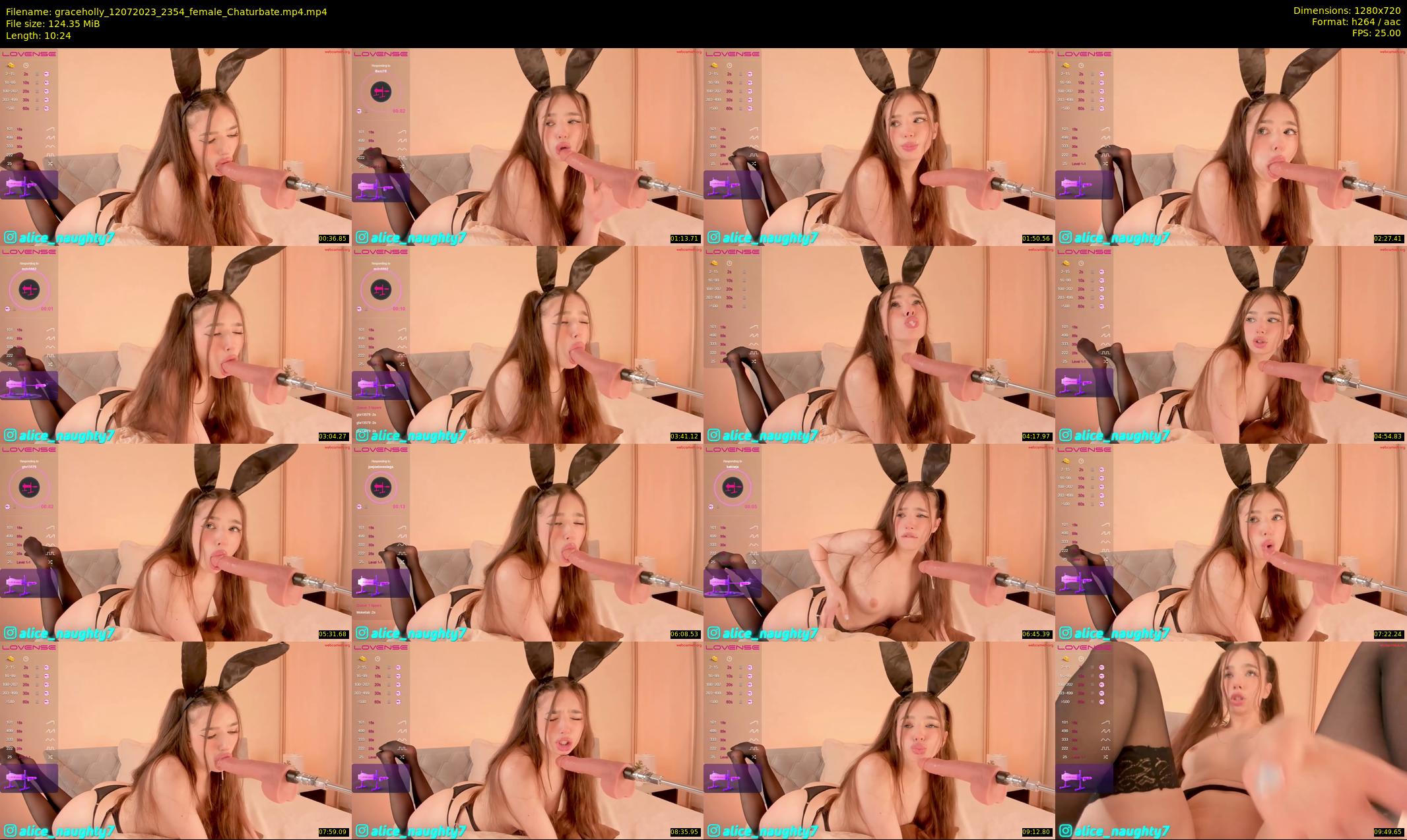 graceholly — 11 minute Chaturbate female cam show recording, 720p, Jul 12, 2023