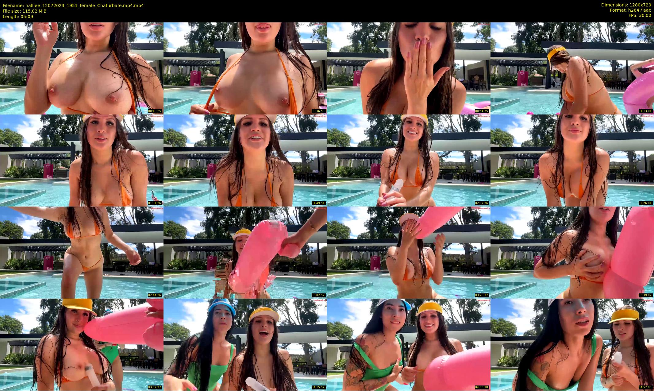 halliee — 6 minute Chaturbate couple cam show recording, 720p, Jul 12, 2023