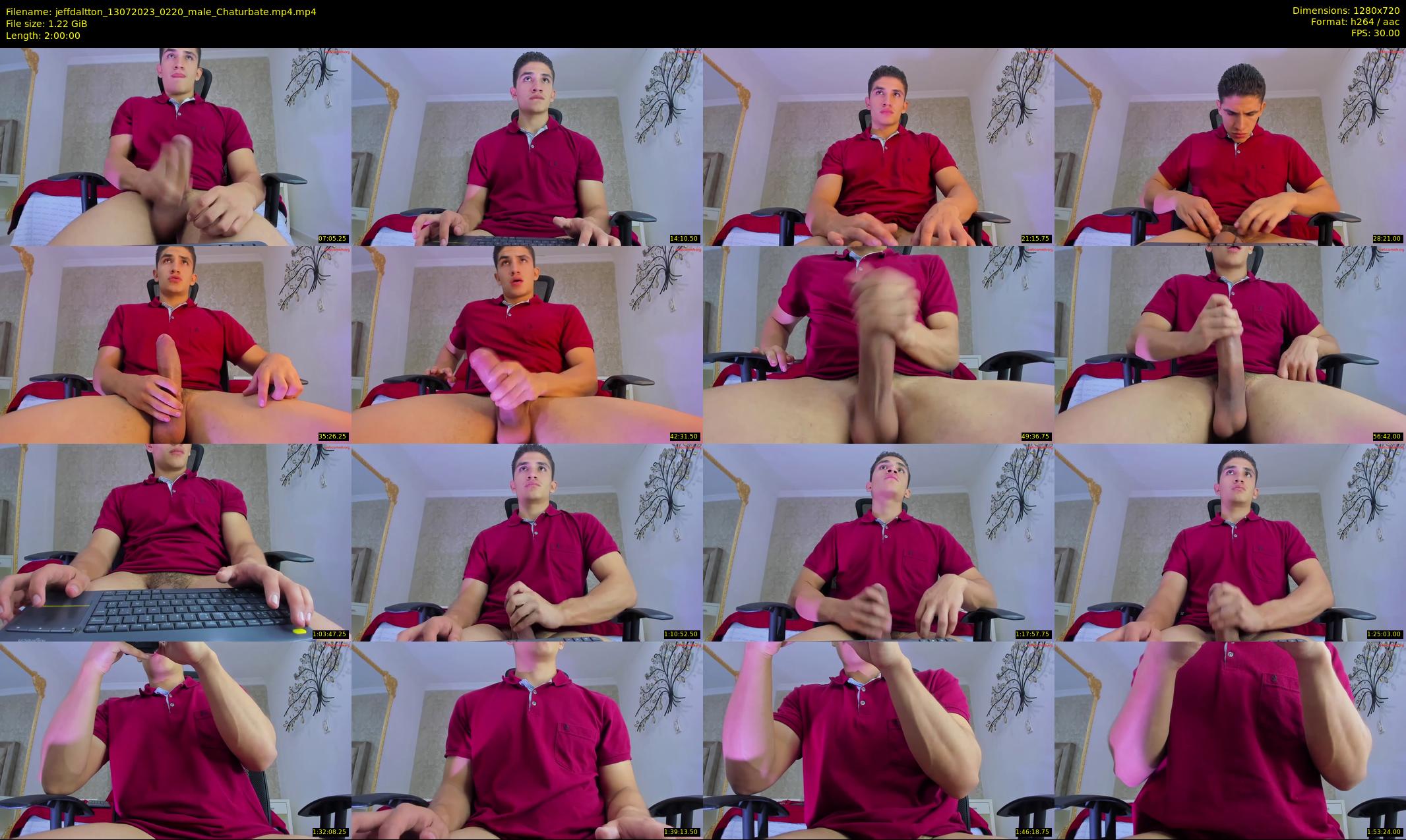 jeffdaltton — 120 minute Chaturbate male cam show recording, 720p, Jul 13, 2023