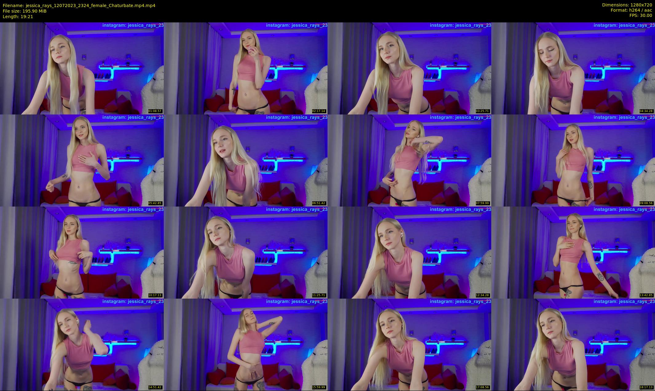 jessica_rays — 20 minute Chaturbate couple cam show recording, 720p, Jul 12, 2023