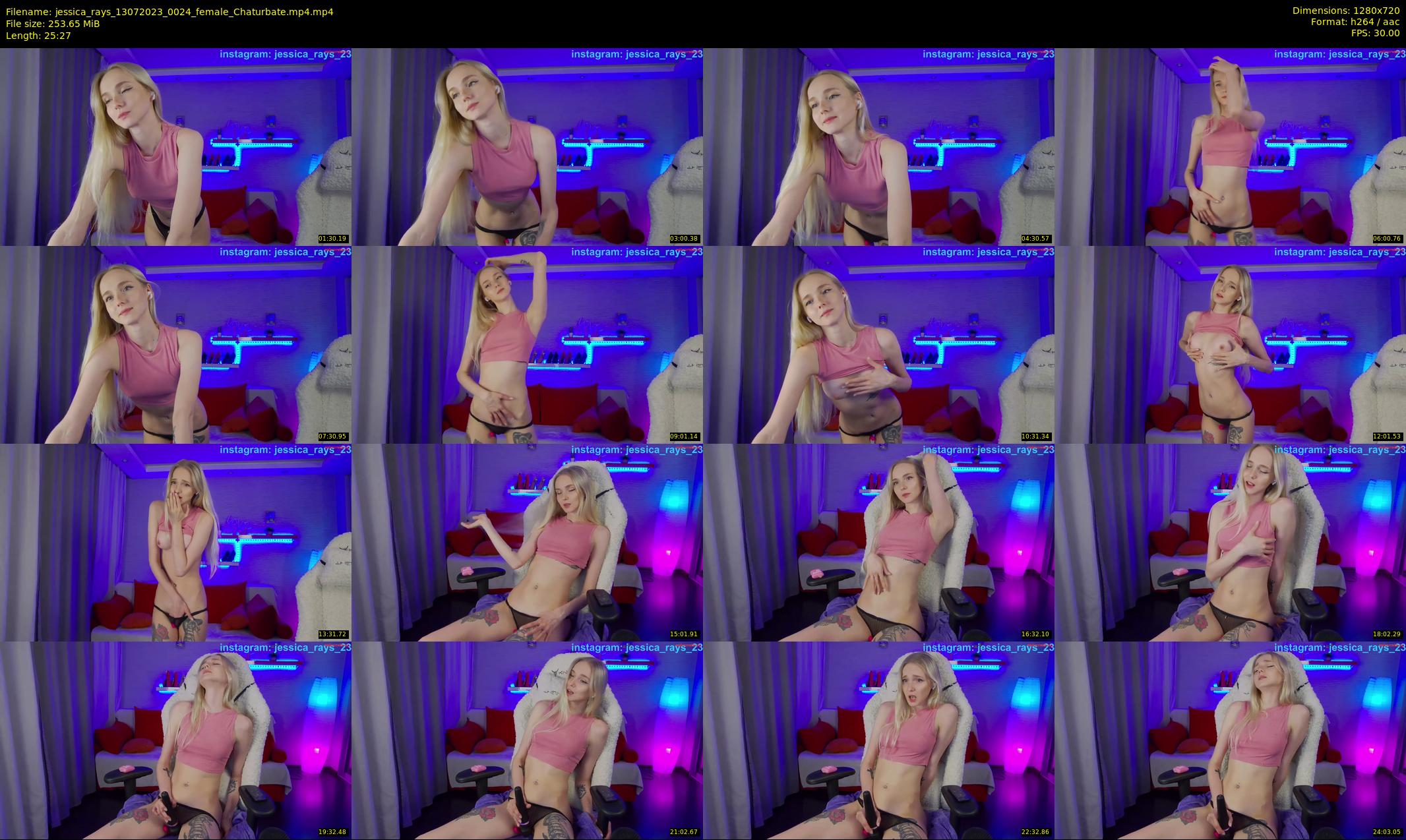 jessica_rays — 26 minute Chaturbate couple cam show recording, 720p, Jul 13, 2023
