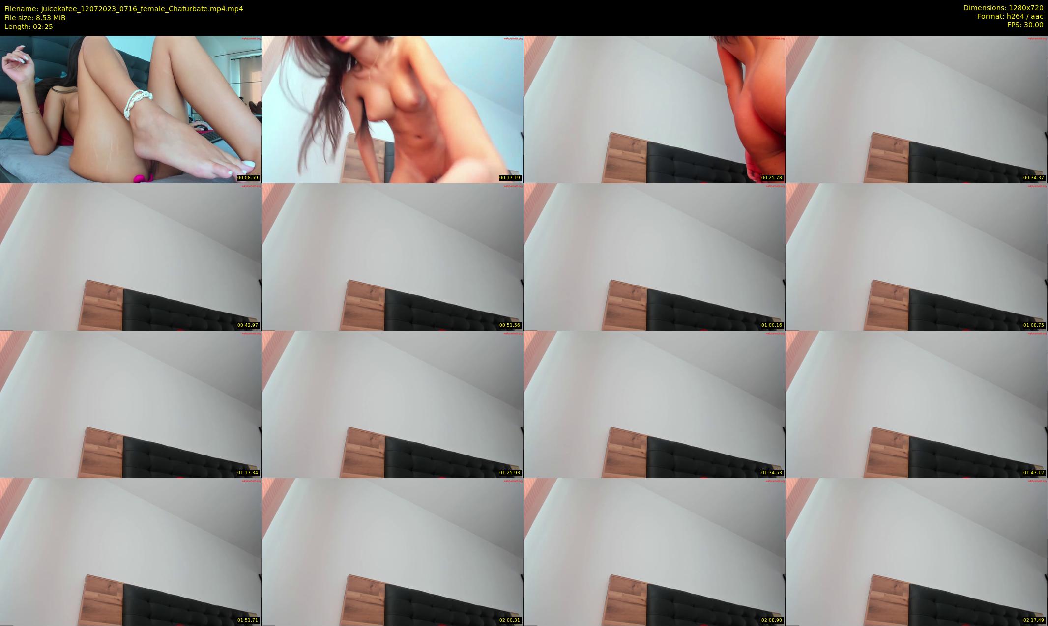 juicekatee — 3 minute Chaturbate female cam show recording, 720p, Jul 12, 2023