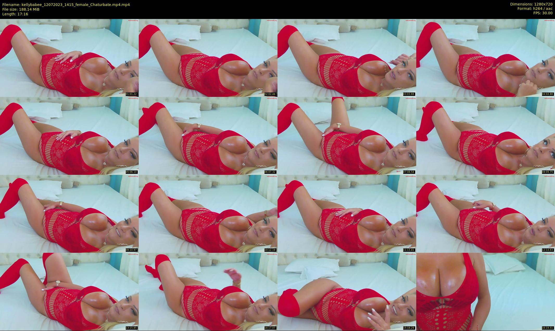 kellybabee — 18 minute Chaturbate female cam show recording, 720p, Jul 12, 2023