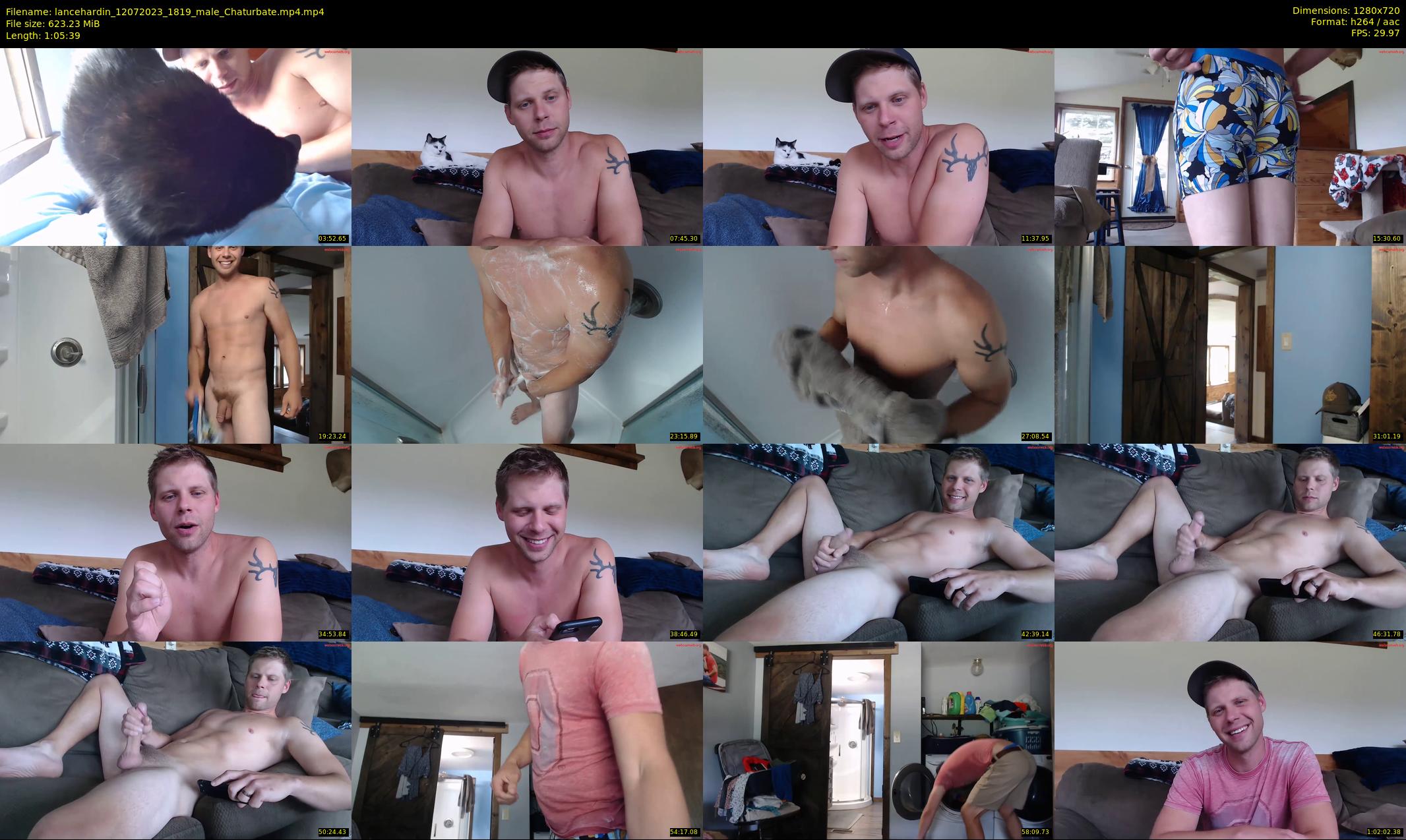 lancehardin — 66 minute Chaturbate male cam show recording, 720p, Jul 12, 2023