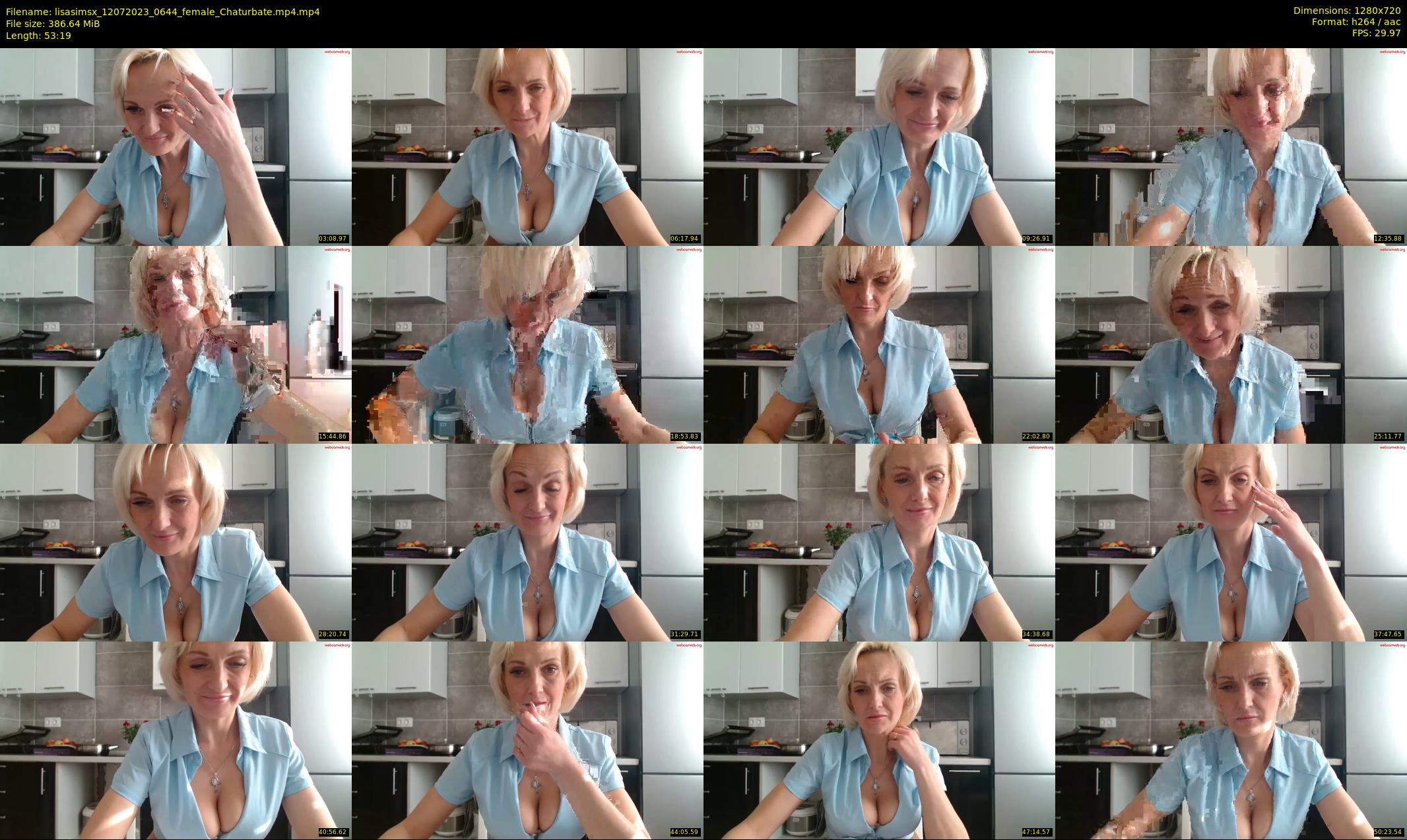 lisasimsx — 54 minute Chaturbate female cam show recording, 720p, Jul 12, 2023