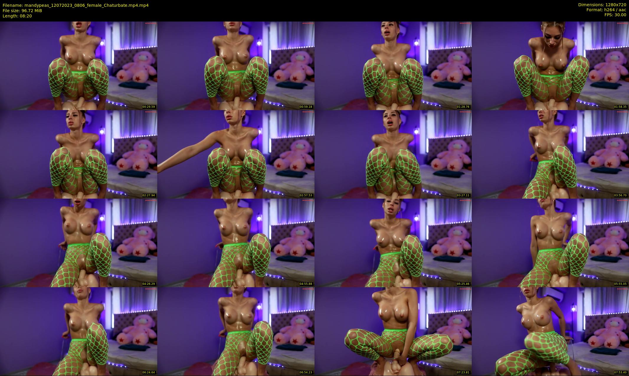 mandypeas — 9 minute Chaturbate female cam show recording, 720p, Jul 12, 2023