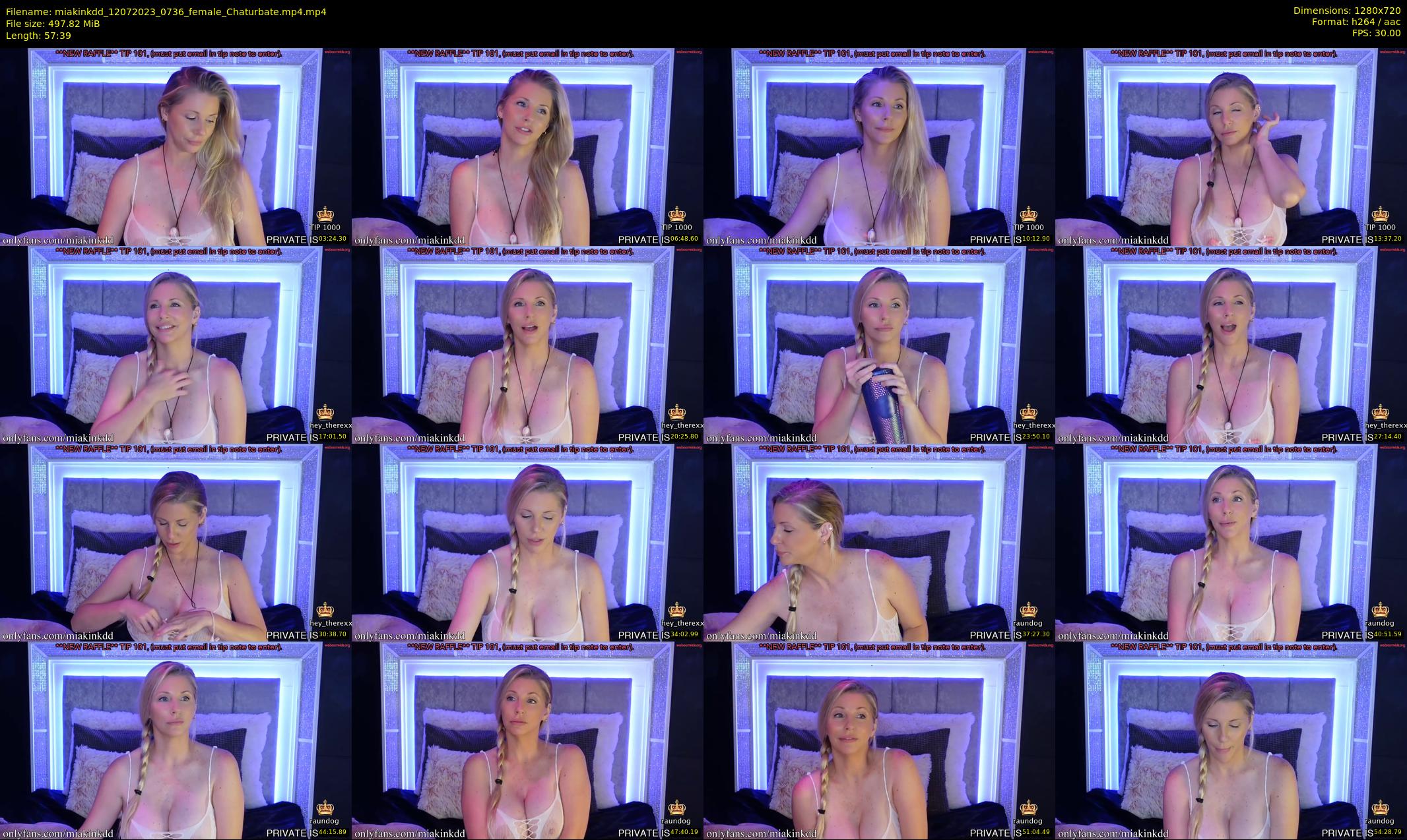 miakinkdd — 58 minute Chaturbate female cam show recording, 720p, Jul 12, 2023