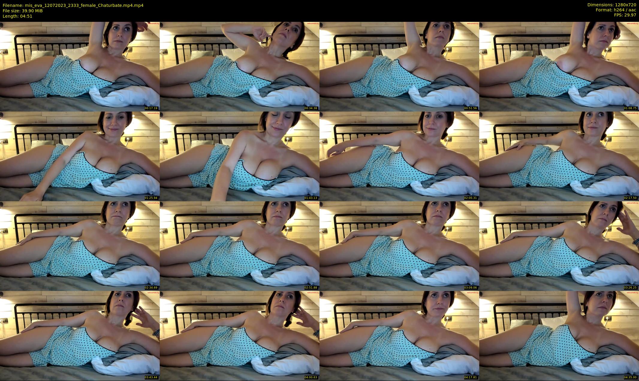 mis_eva — 5 minute Chaturbate female cam show recording, 720p, Jul 12, 2023