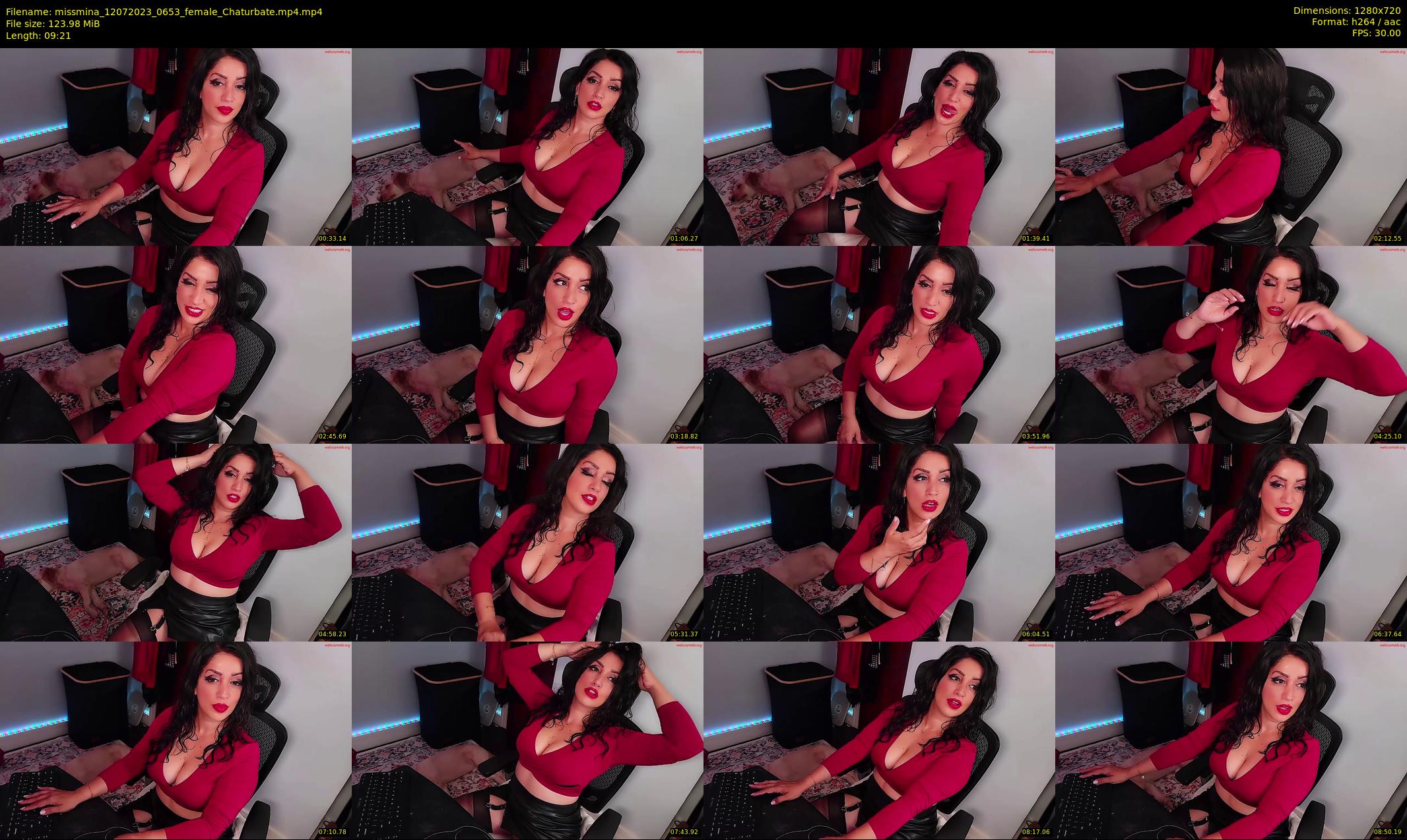 missmina — 10 minute Chaturbate female cam show recording, 720p, Jul 12, 2023