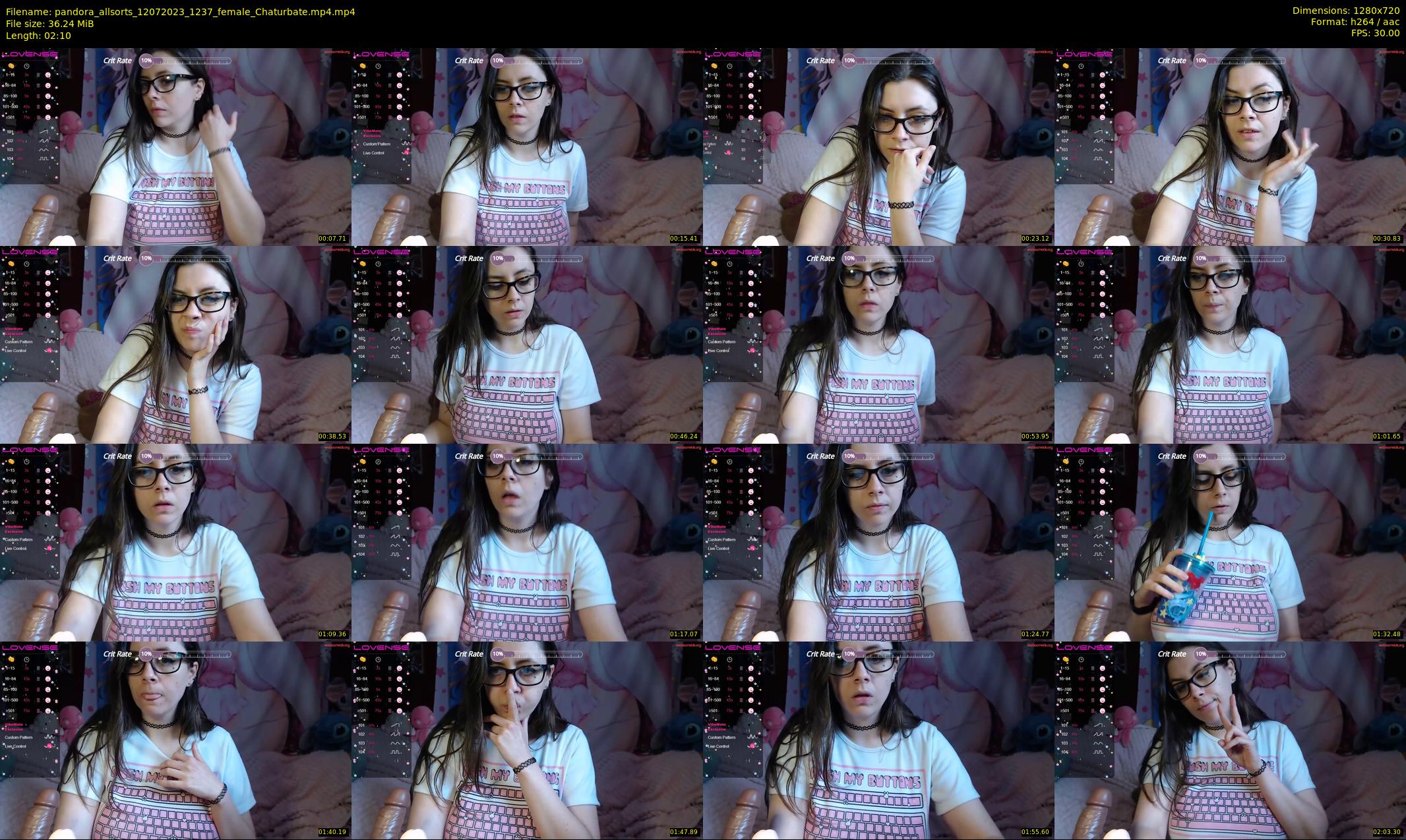 pandora_allsorts — 3 minute Chaturbate female cam show recording, 720p, Jul 12, 2023