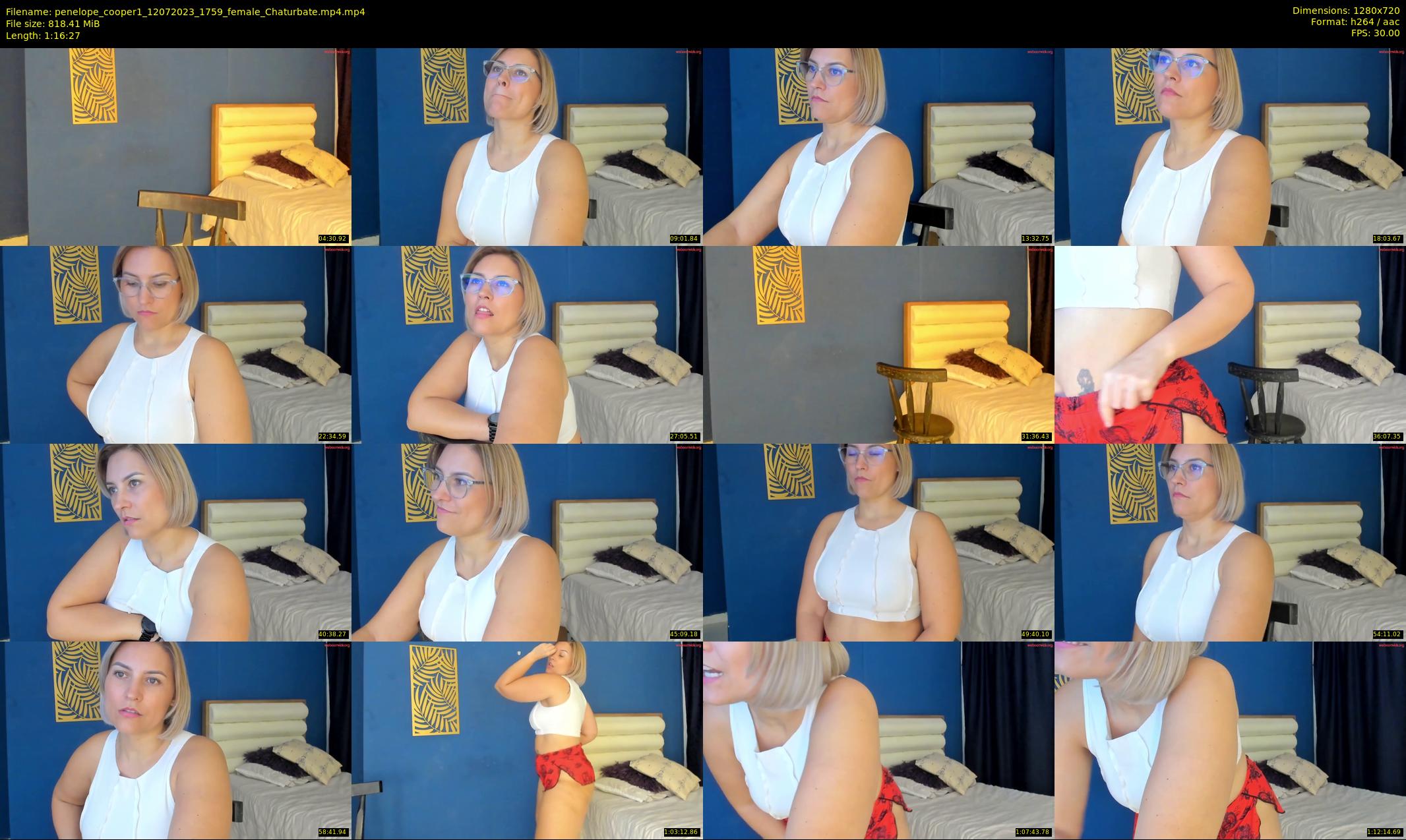penelope_cooper1 — 77 minute Chaturbate female cam show recording, 720p, Jul 12, 2023