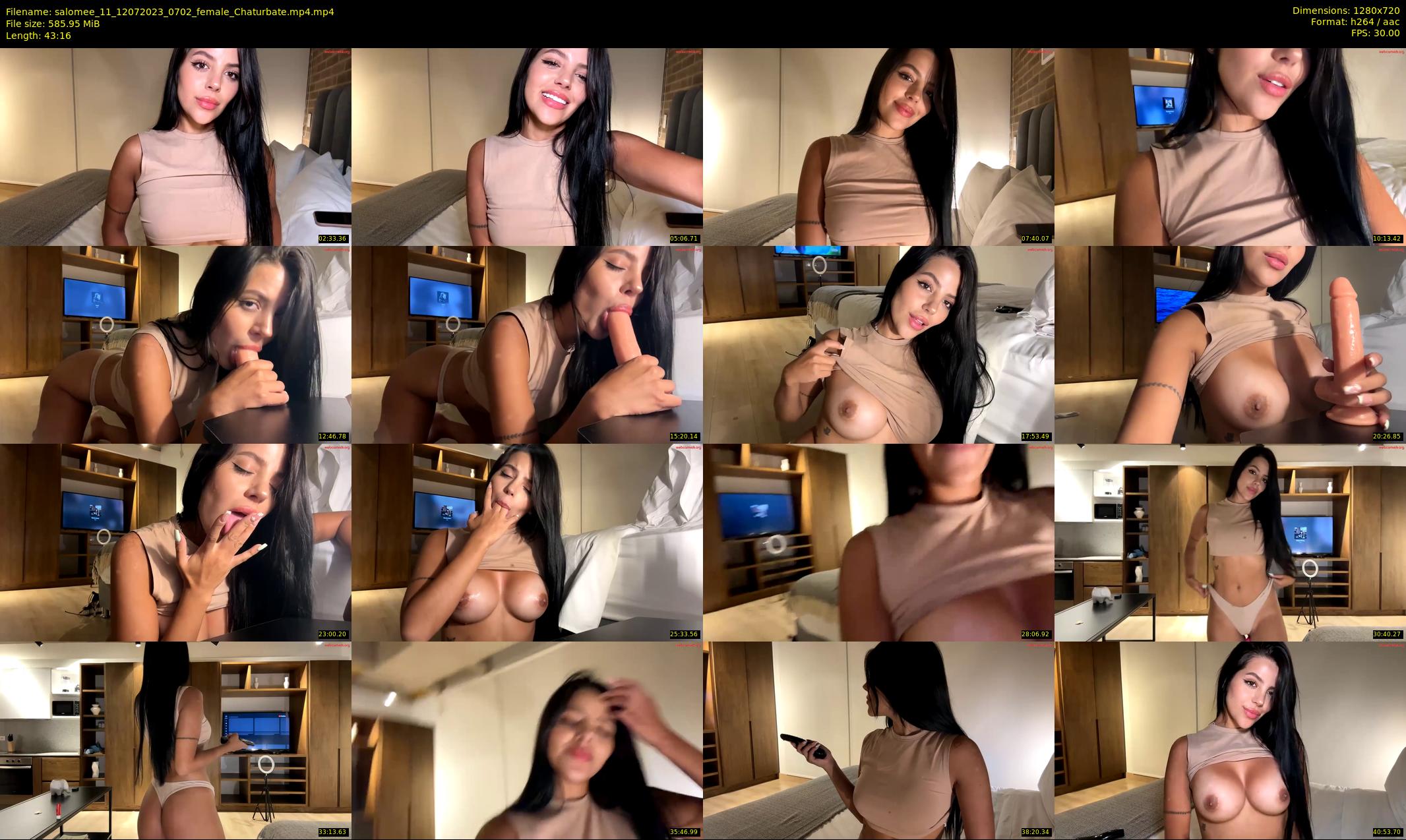 salomee_11 — 44 minute Chaturbate female cam show recording, 720p, Jul 12, 2023